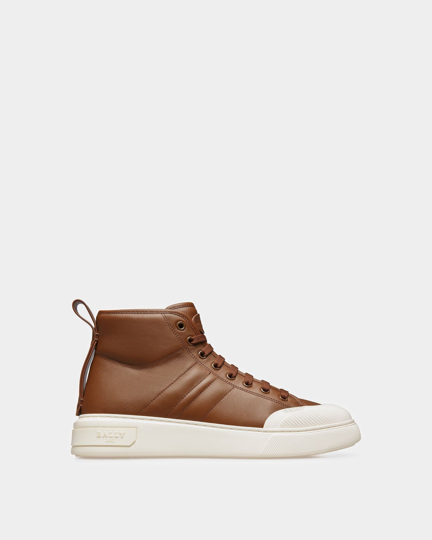 Maren Leather Sneakers In Brown