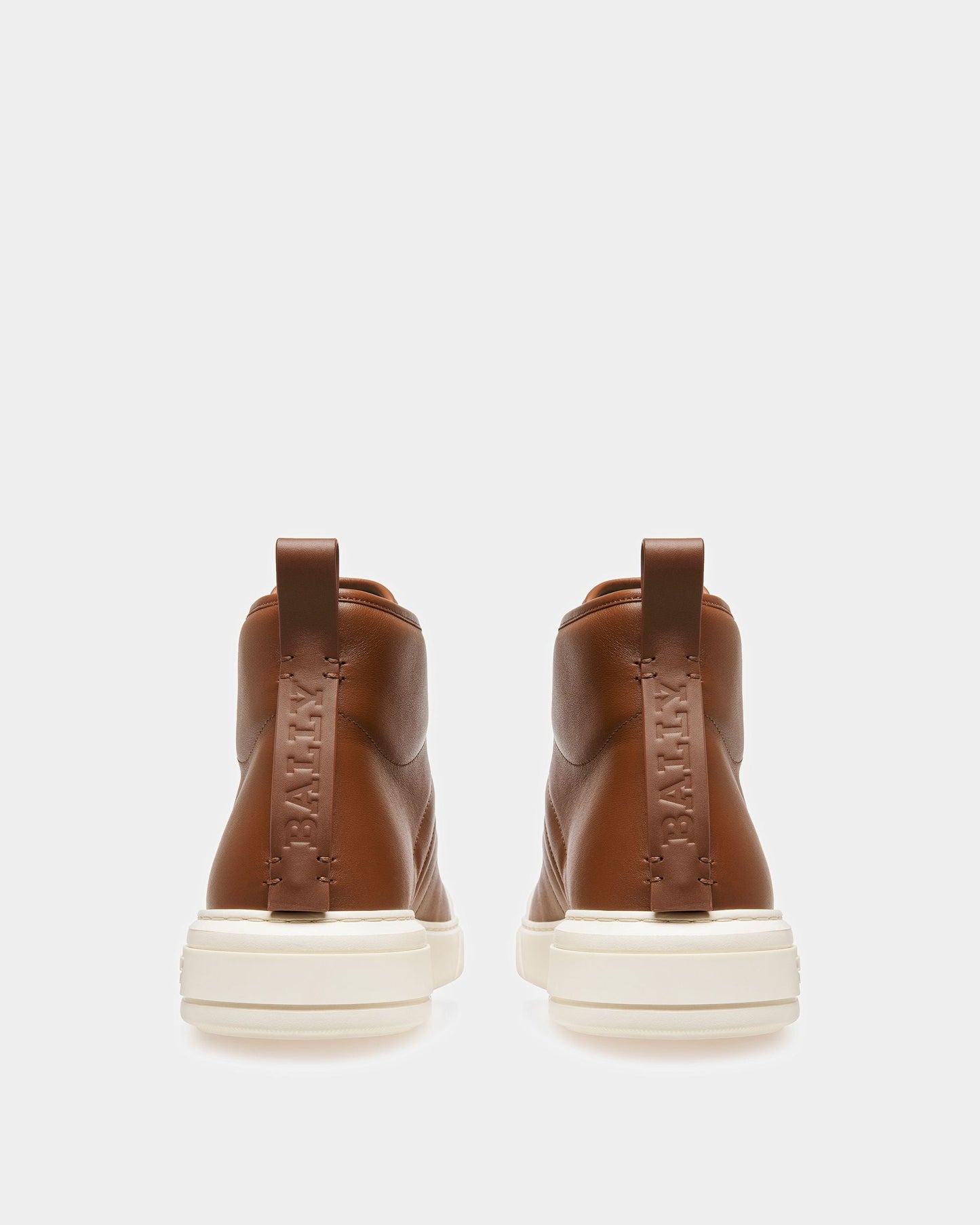 Maren Leather Sneakers In Brown