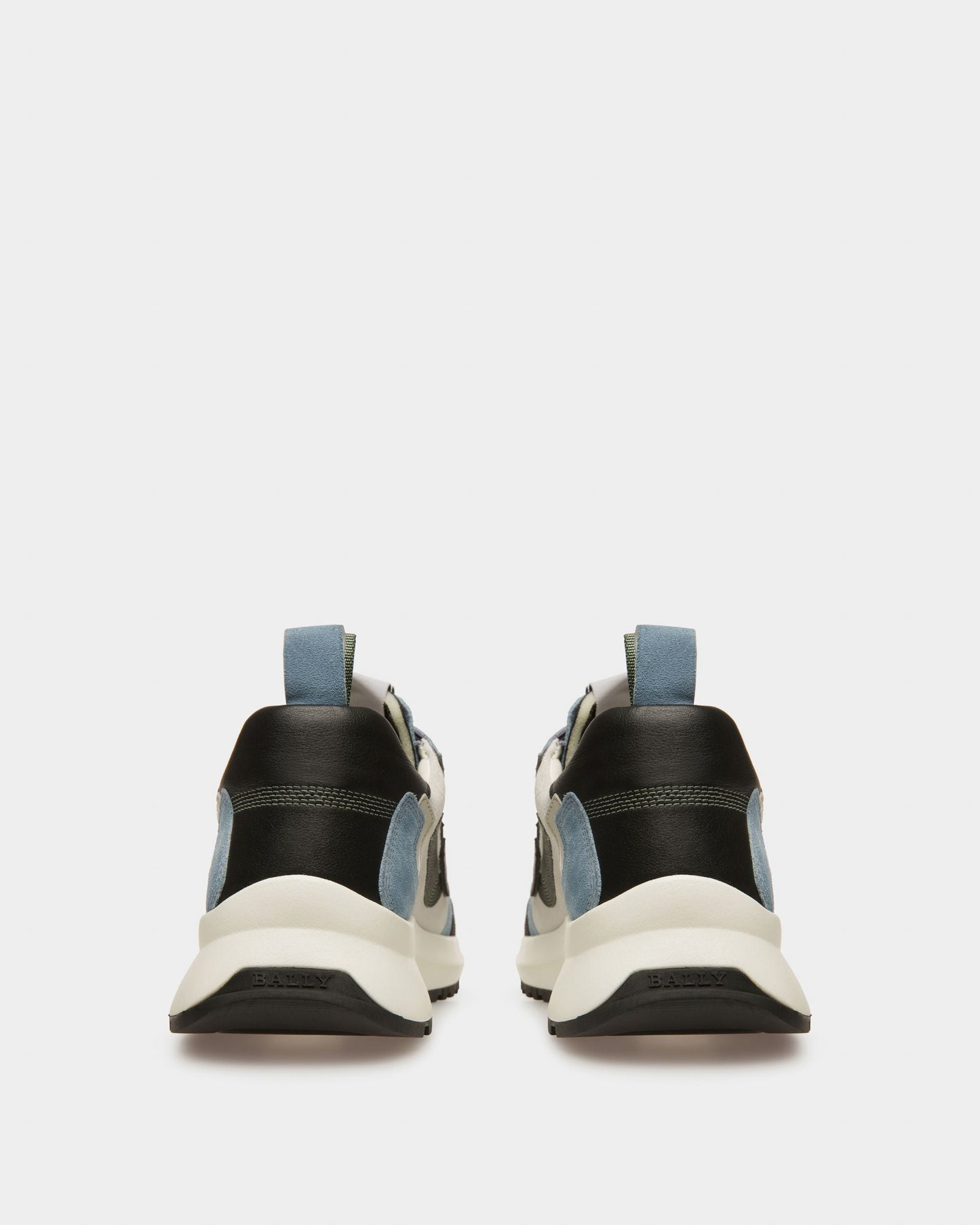 Darky Leather Sneakers In Black
