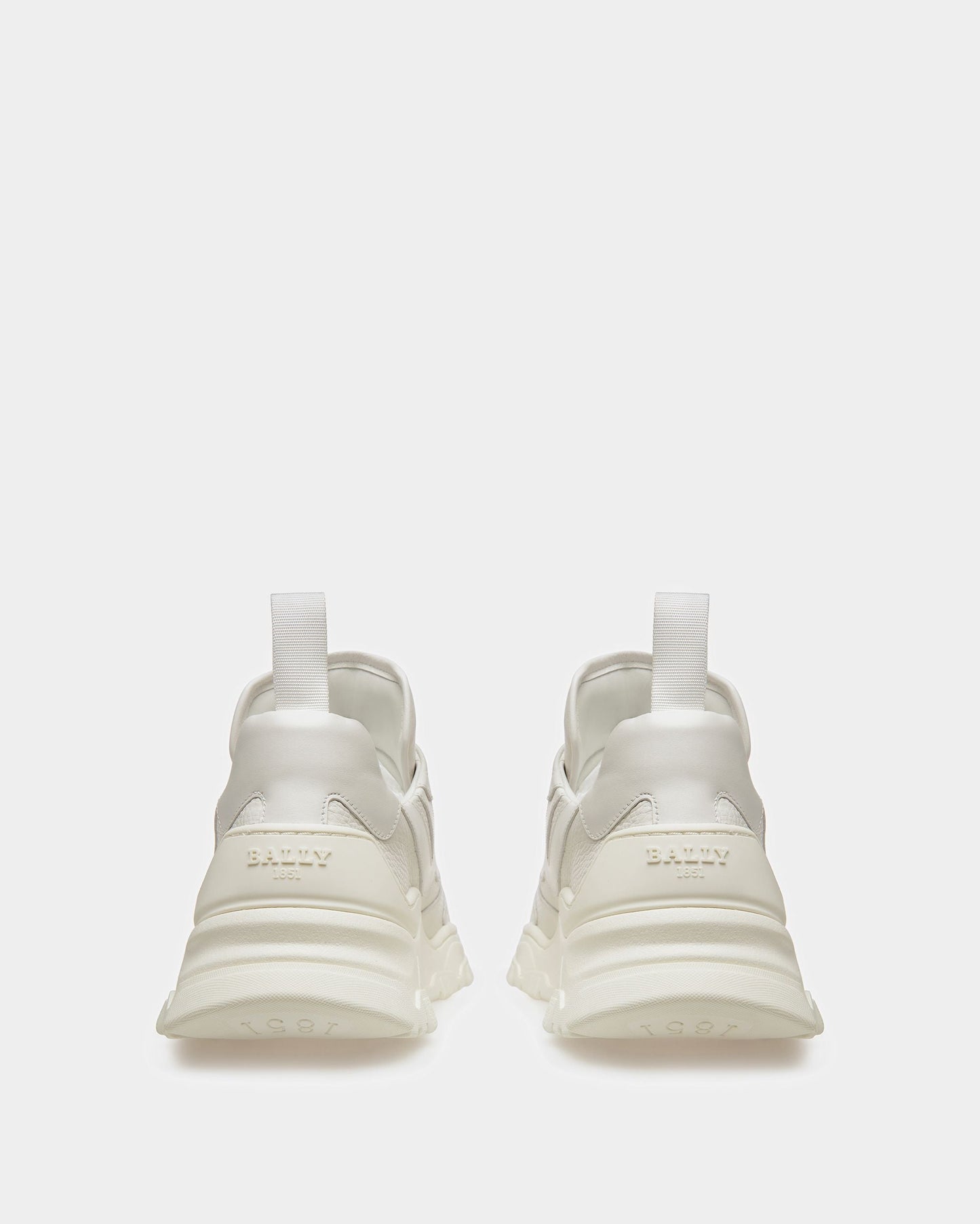 Holden Leather Sneakers In White