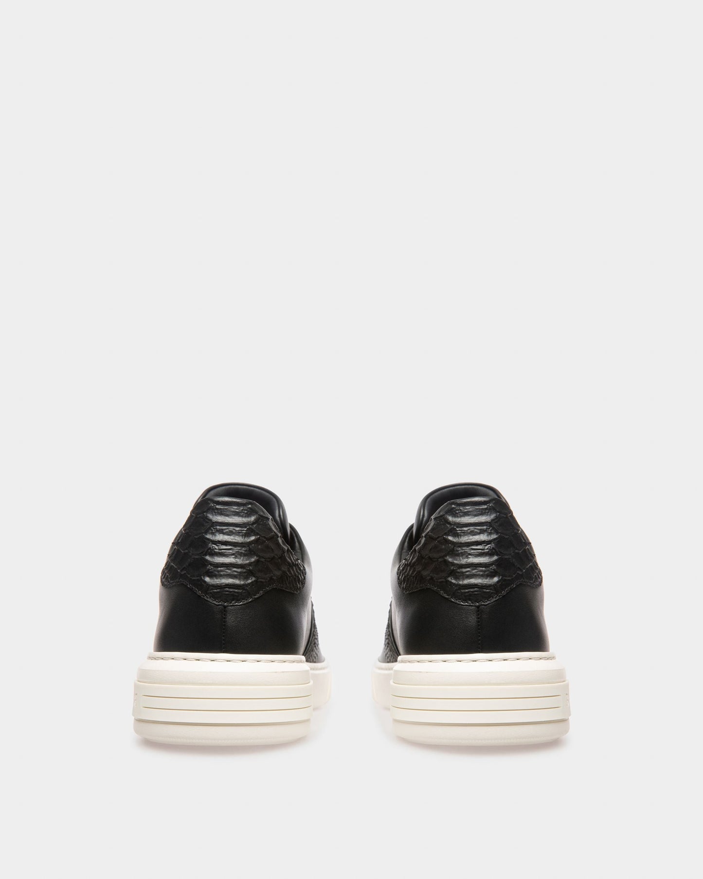 Mattye Leather Sneakers In Black