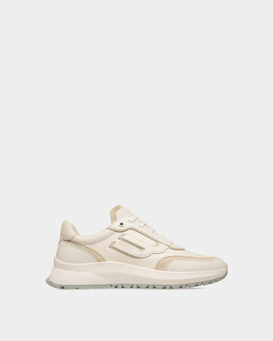 Demmy Leather Sneakers In White