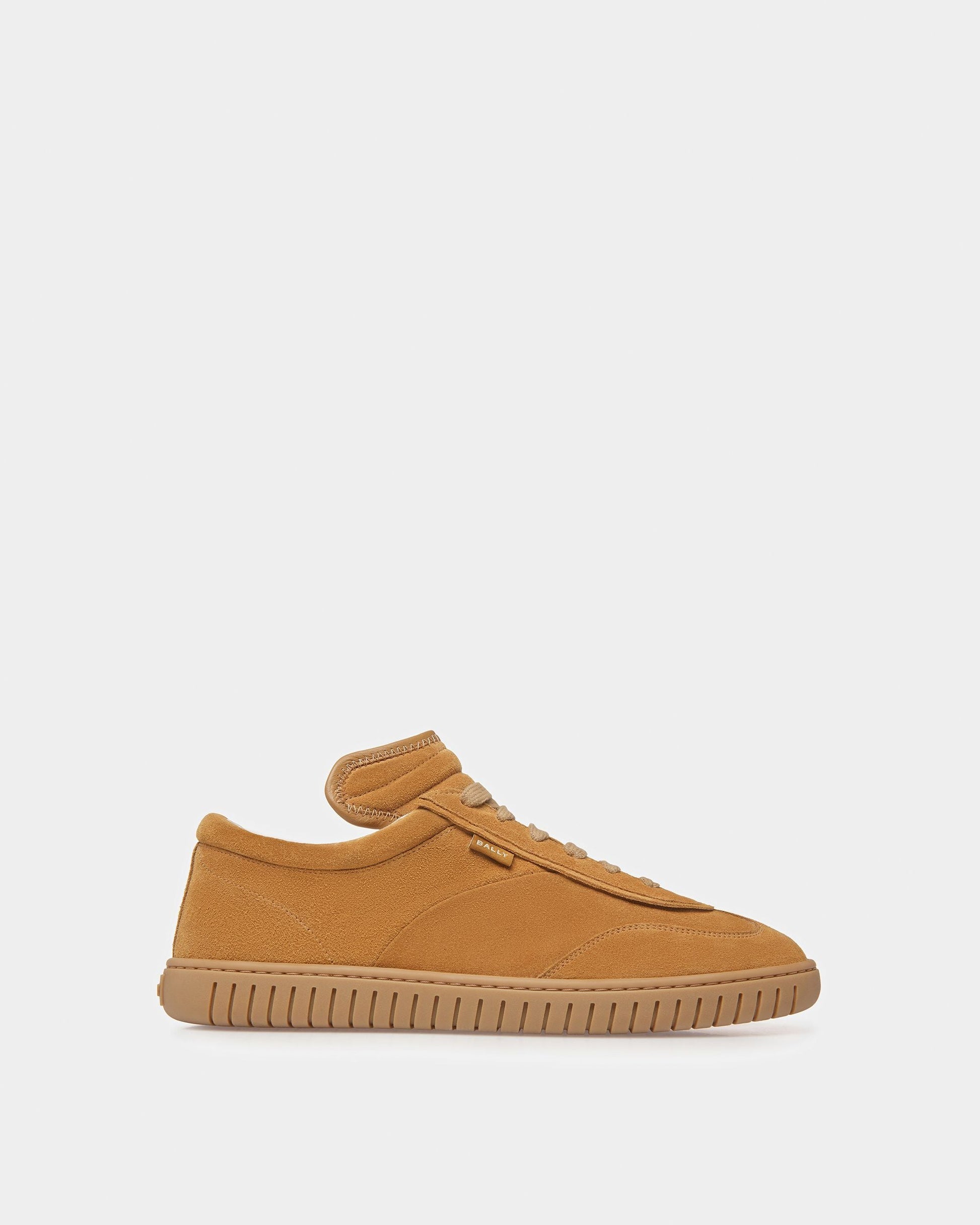 Parrel | Men's Sneakers | Desert And Amber Leather | Bally | Still Life Side
