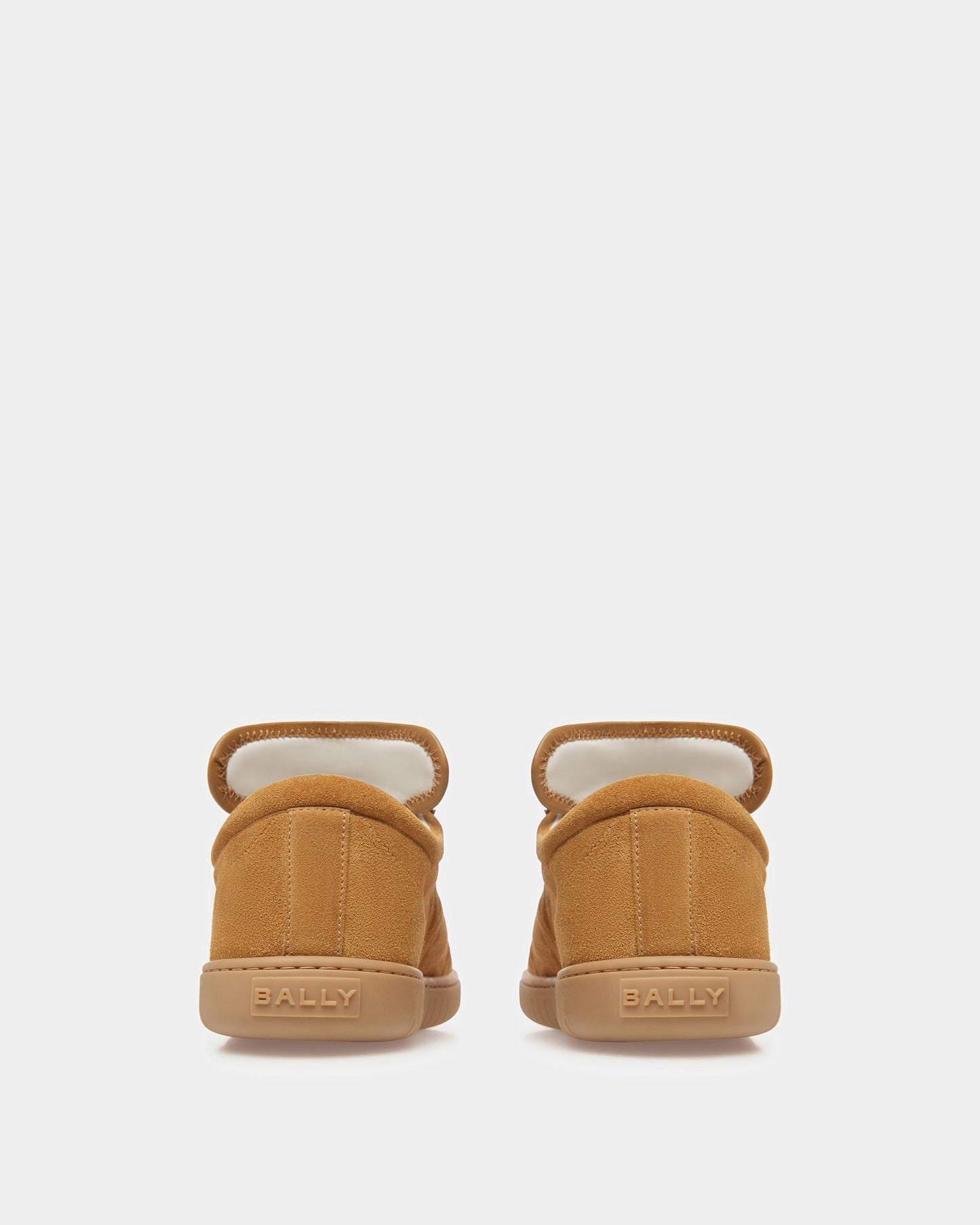 Parrel | Men's Sneakers | Desert And Amber Leather | Bally | Still Life 3/4 Back