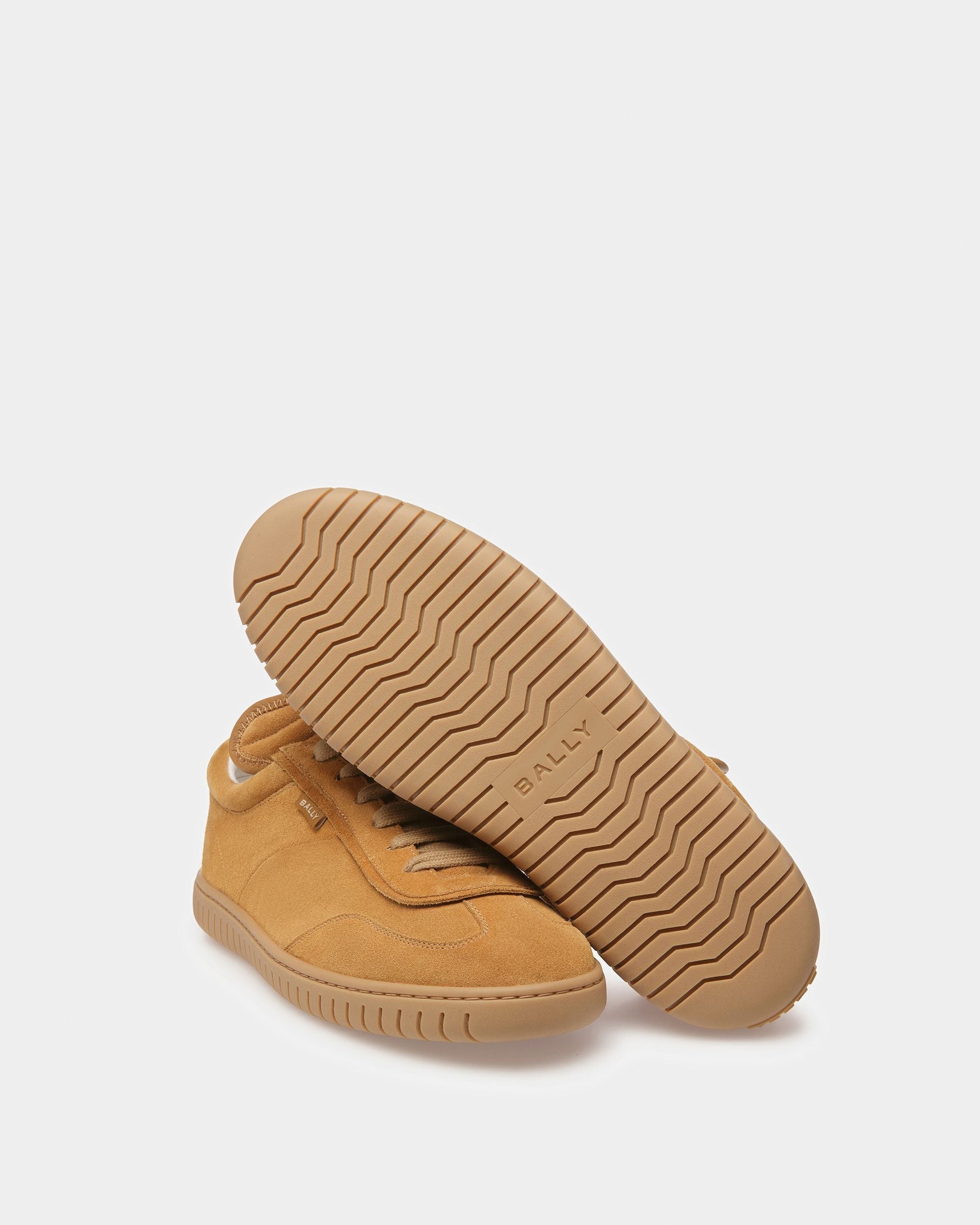 Parrel | Men's Sneakers | Desert And Amber Leather | Bally | Still Life Below