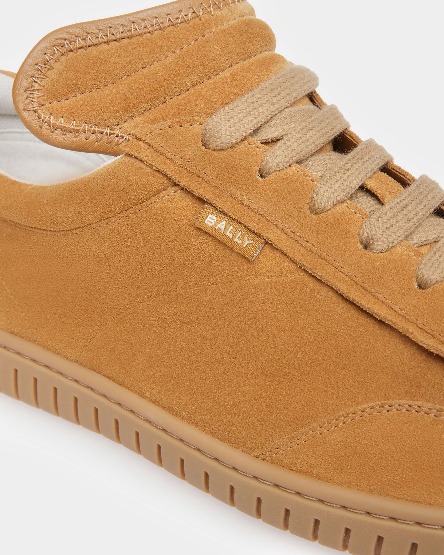 Parrel | Men's Sneakers | Desert And Amber Leather | Bally | Still Life Detail