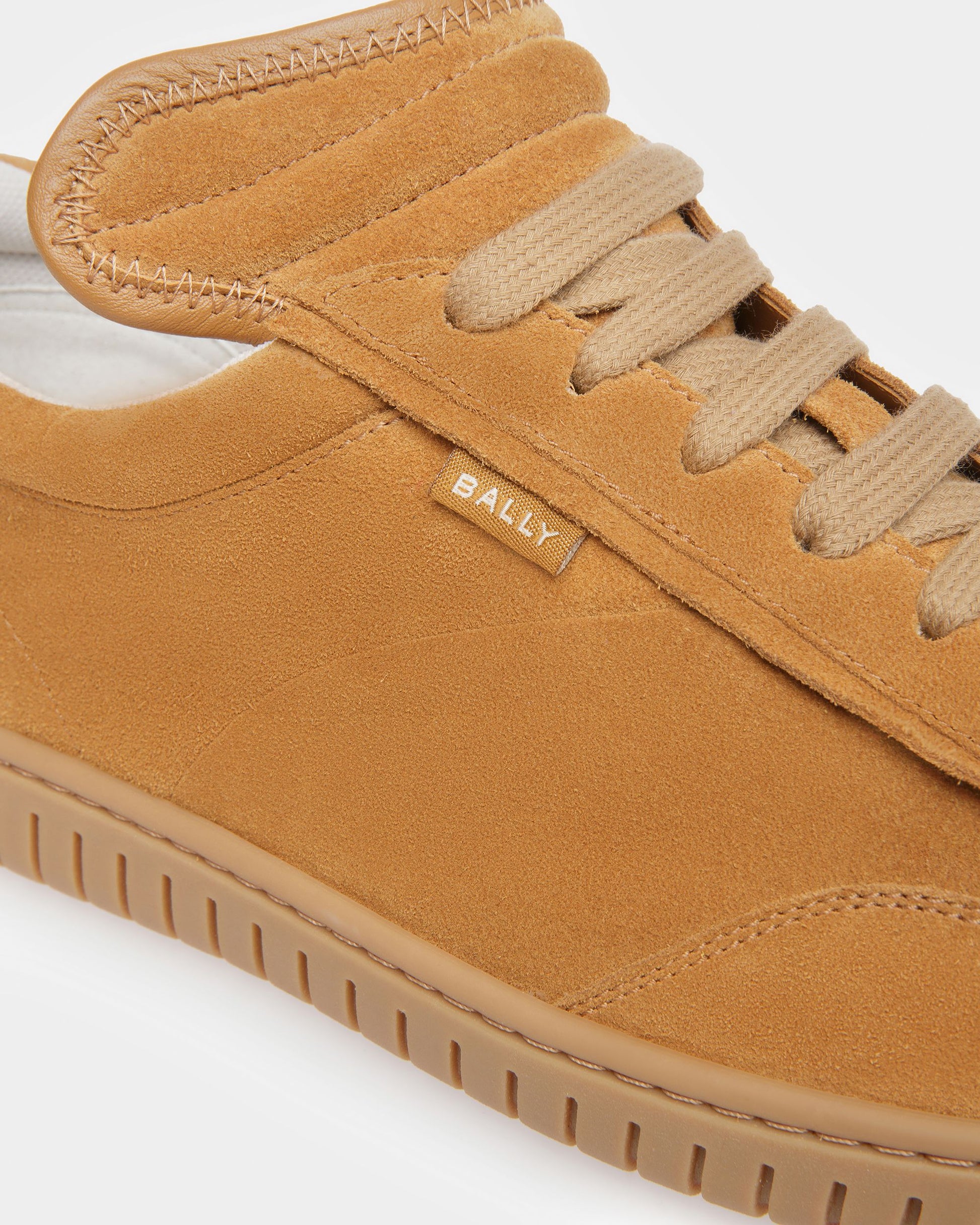 Parrel | Men's Sneakers | Desert And Amber Leather | Bally | Still Life Detail