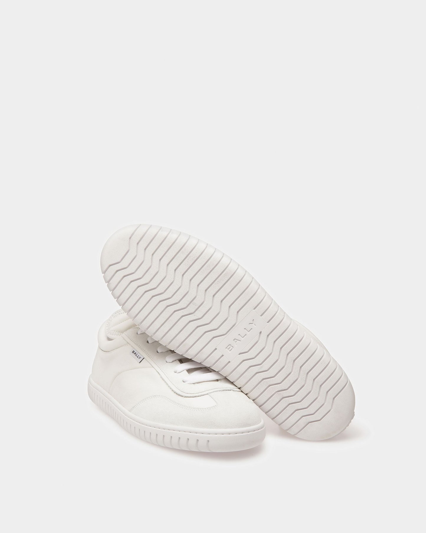 Parrel | Men's Sneakers | White Leather | Bally | Still Life Below