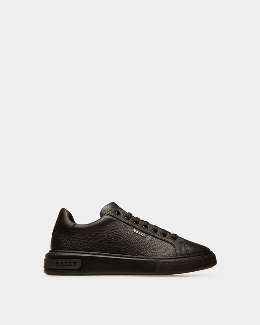Miky Leather Sneakers In Black