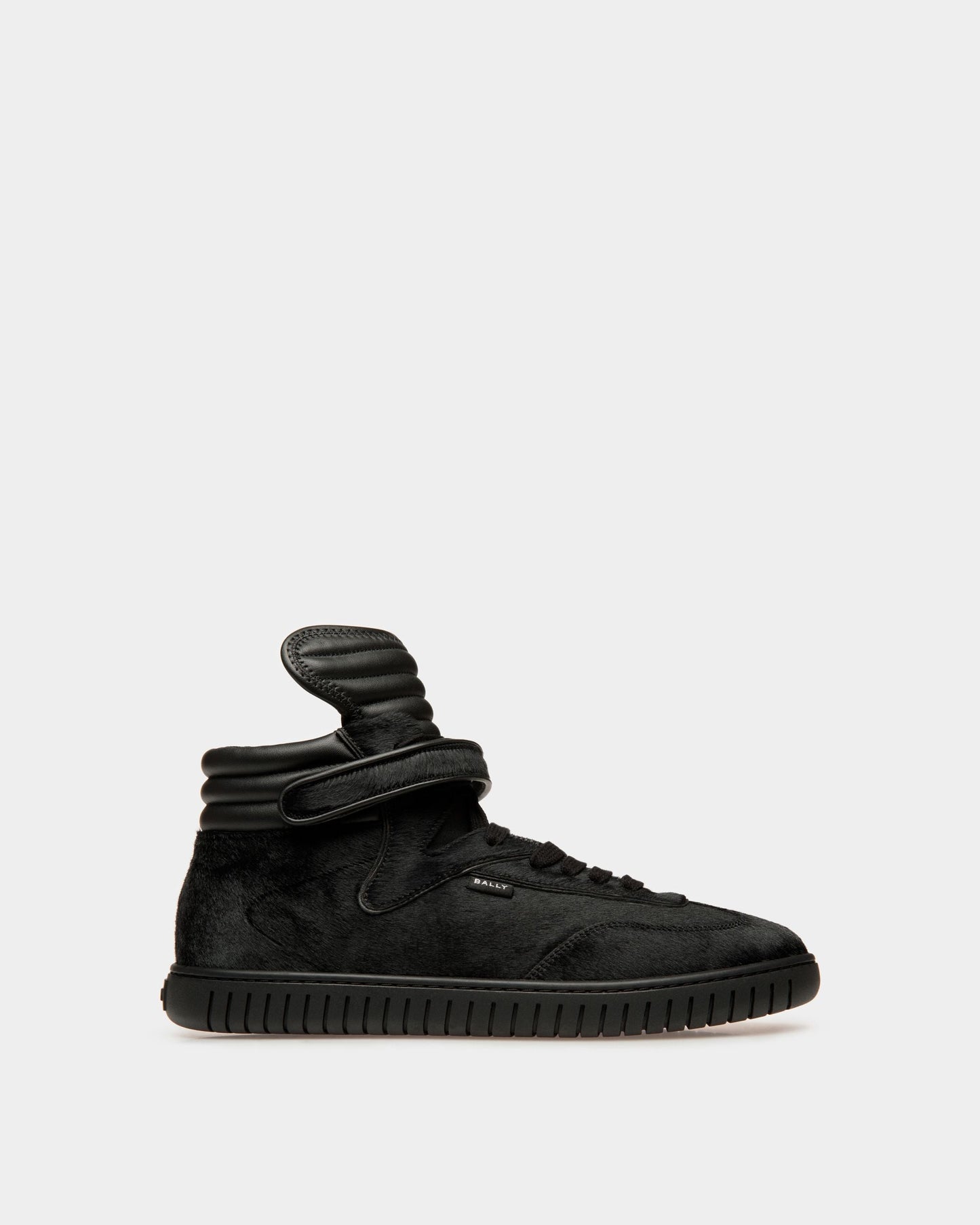 Player Sneakers In Black Leather