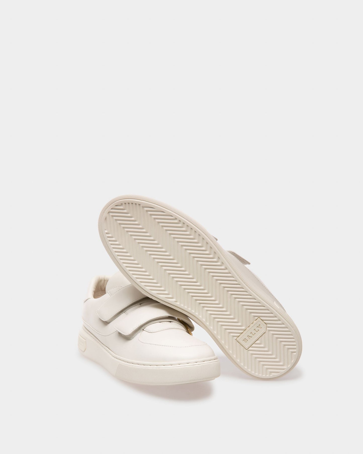 Maylor Leather Sneakers In White