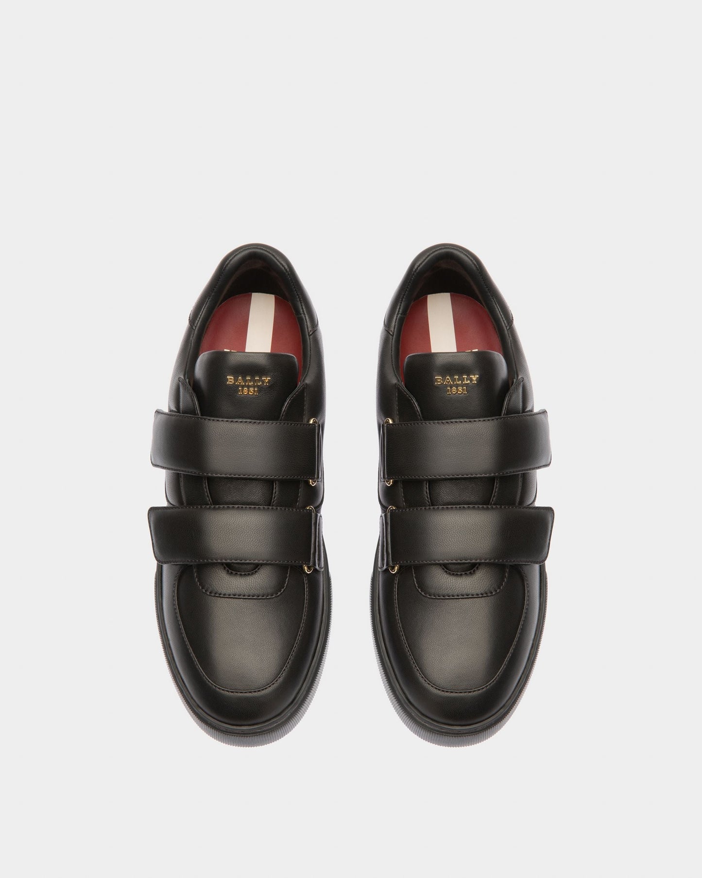 Maylor Leather Sneakers In Black