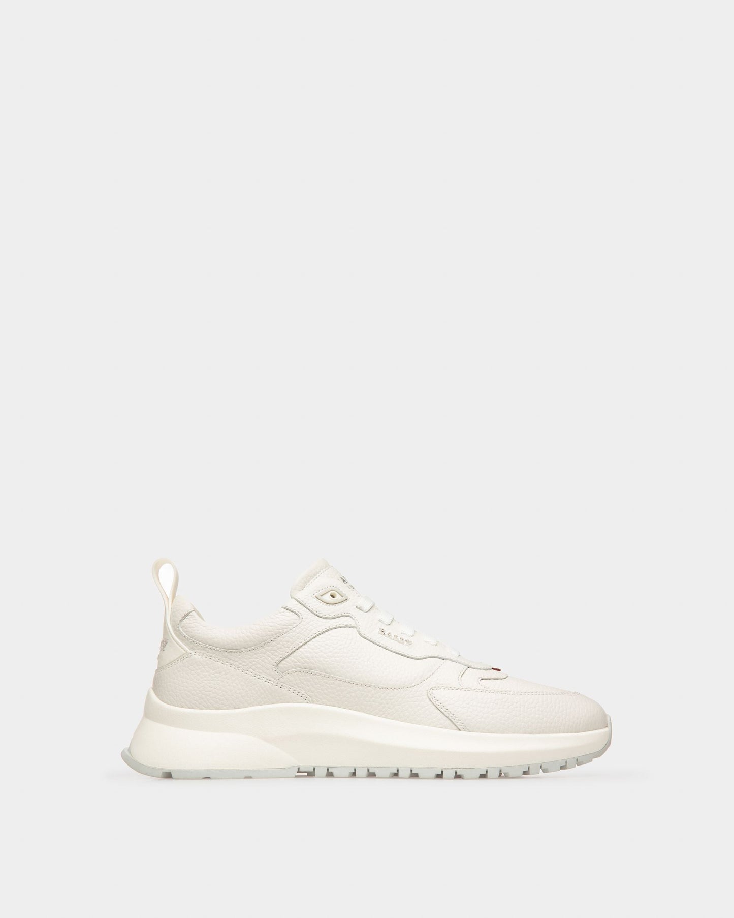 Dave Leather Sneakers In White