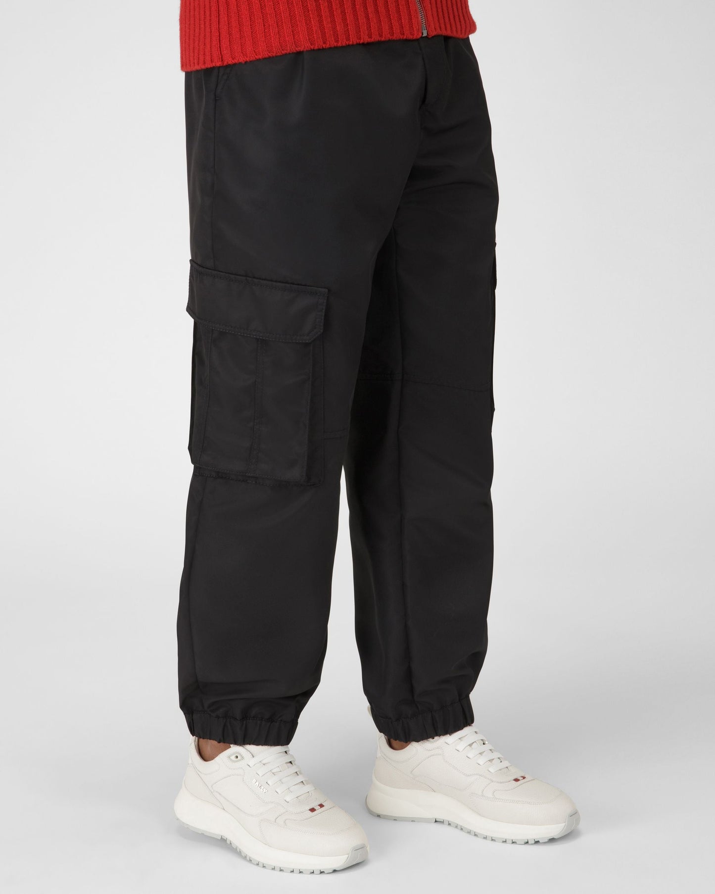 Dave Leather Sneakers In White