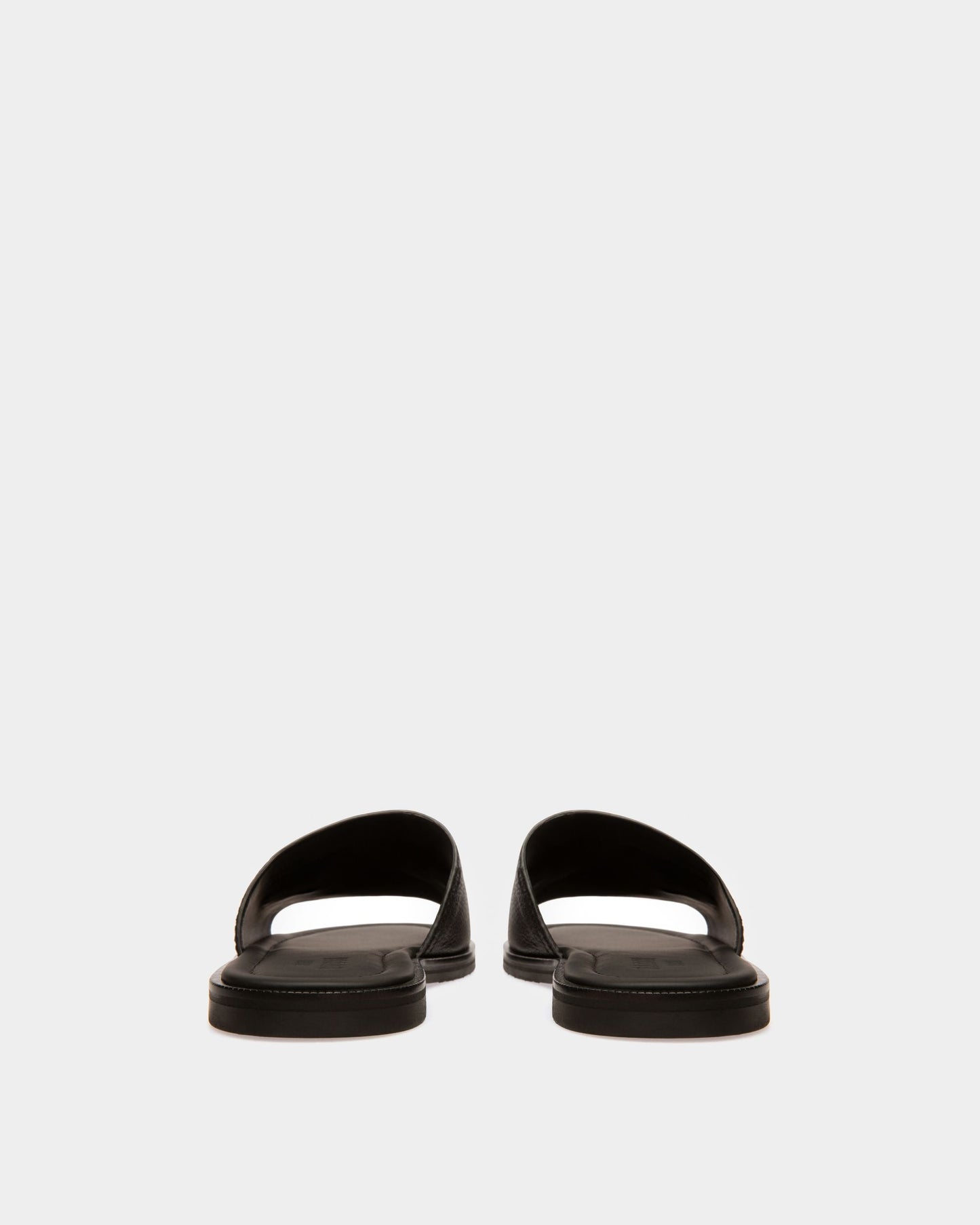 Jareth Leather Sandals In Black