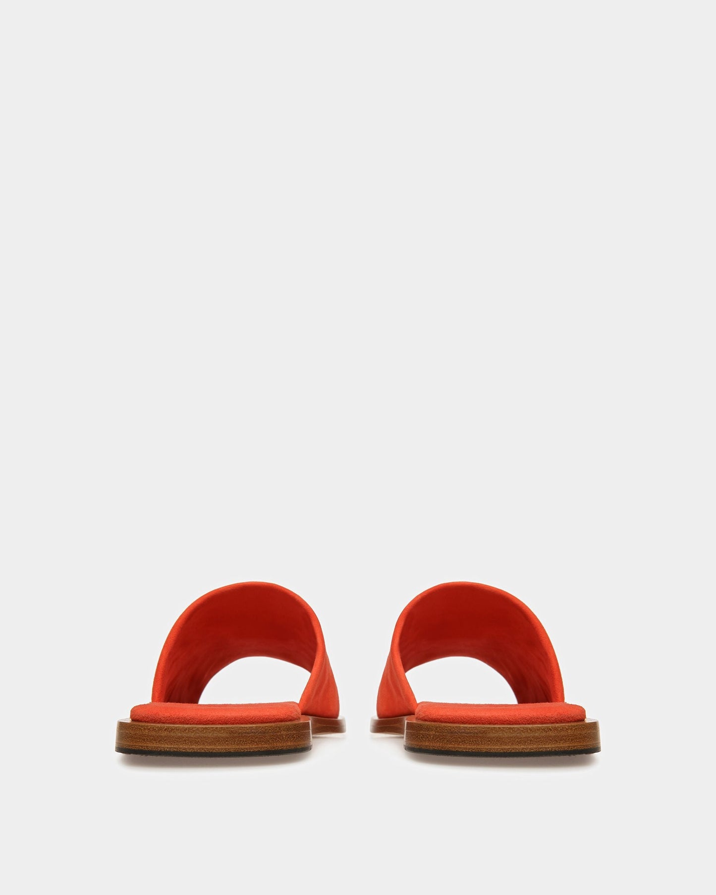 Sabian Leather Sandals In Orange