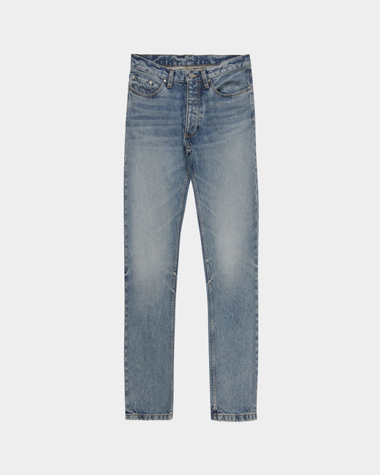 Flared Pants In Blue Denim