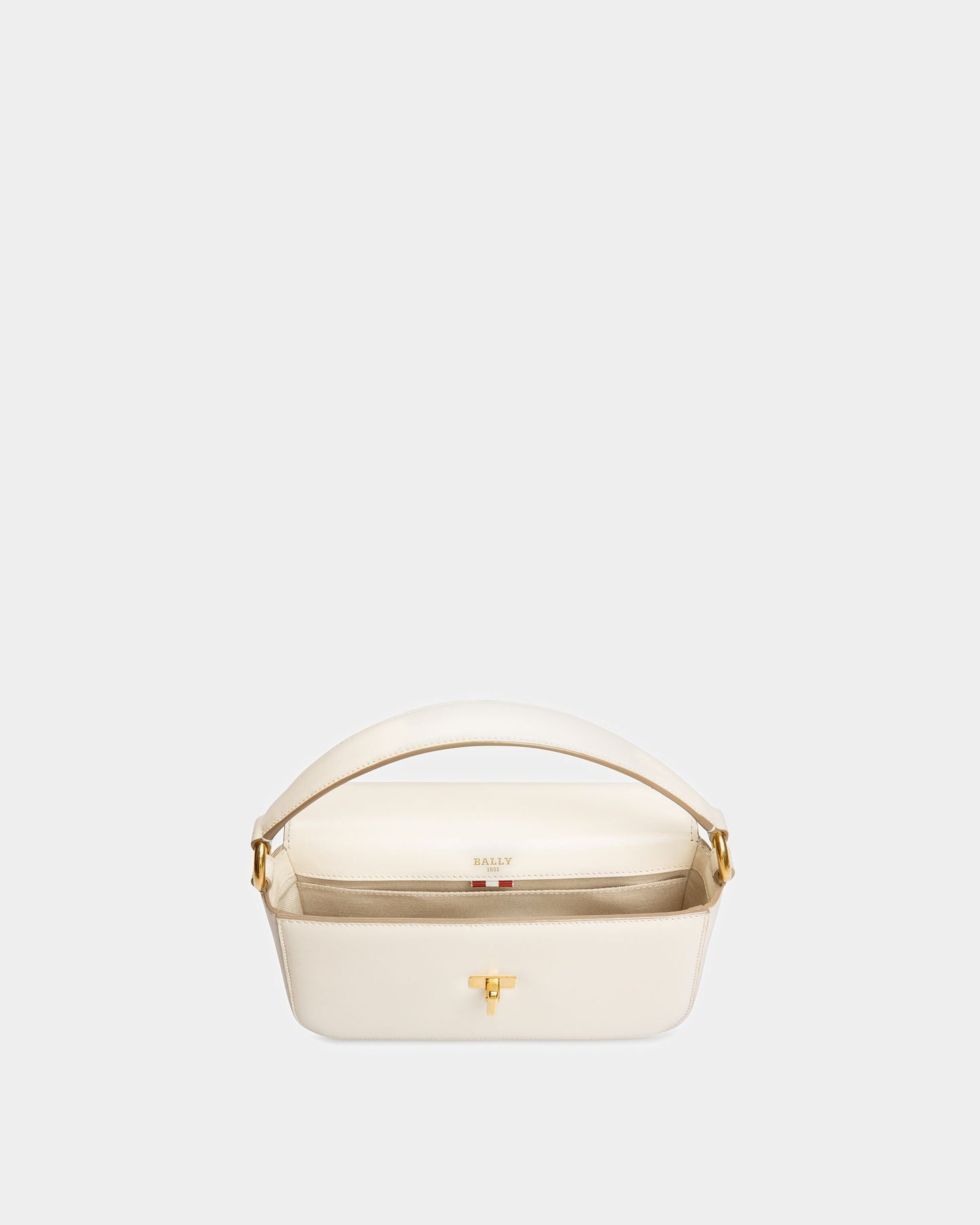 Brodye Leather Crossbody Bag In Bone