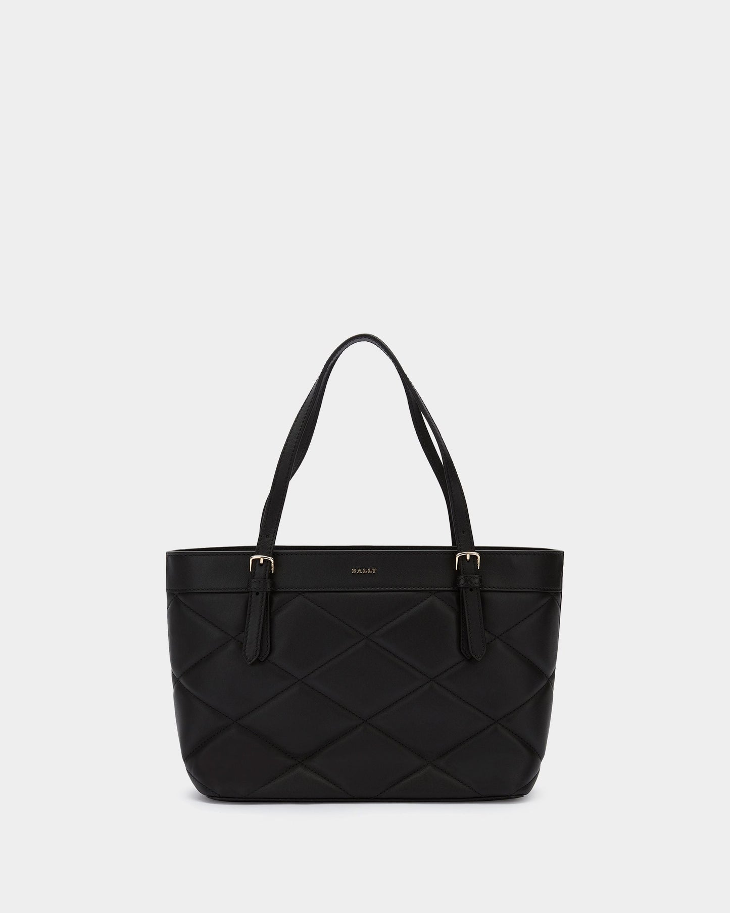 Tote in Black Leather