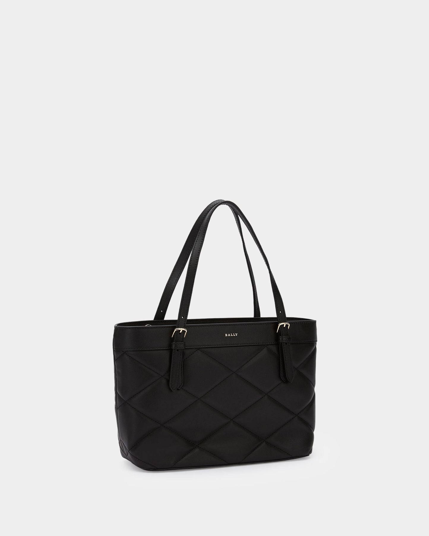 Tote in Black Leather