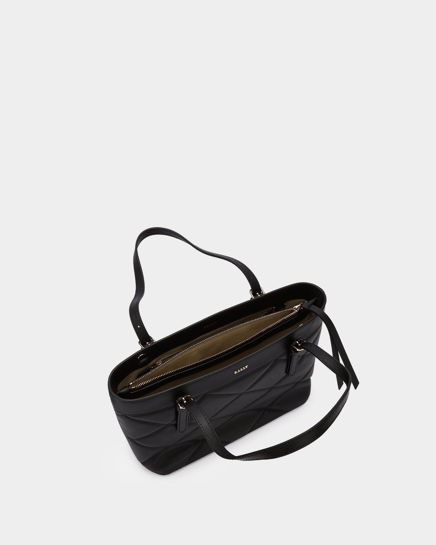 Tote in Black Leather