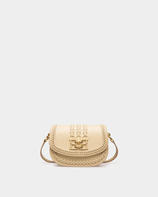 Baily Leather Minibag In Light Beige