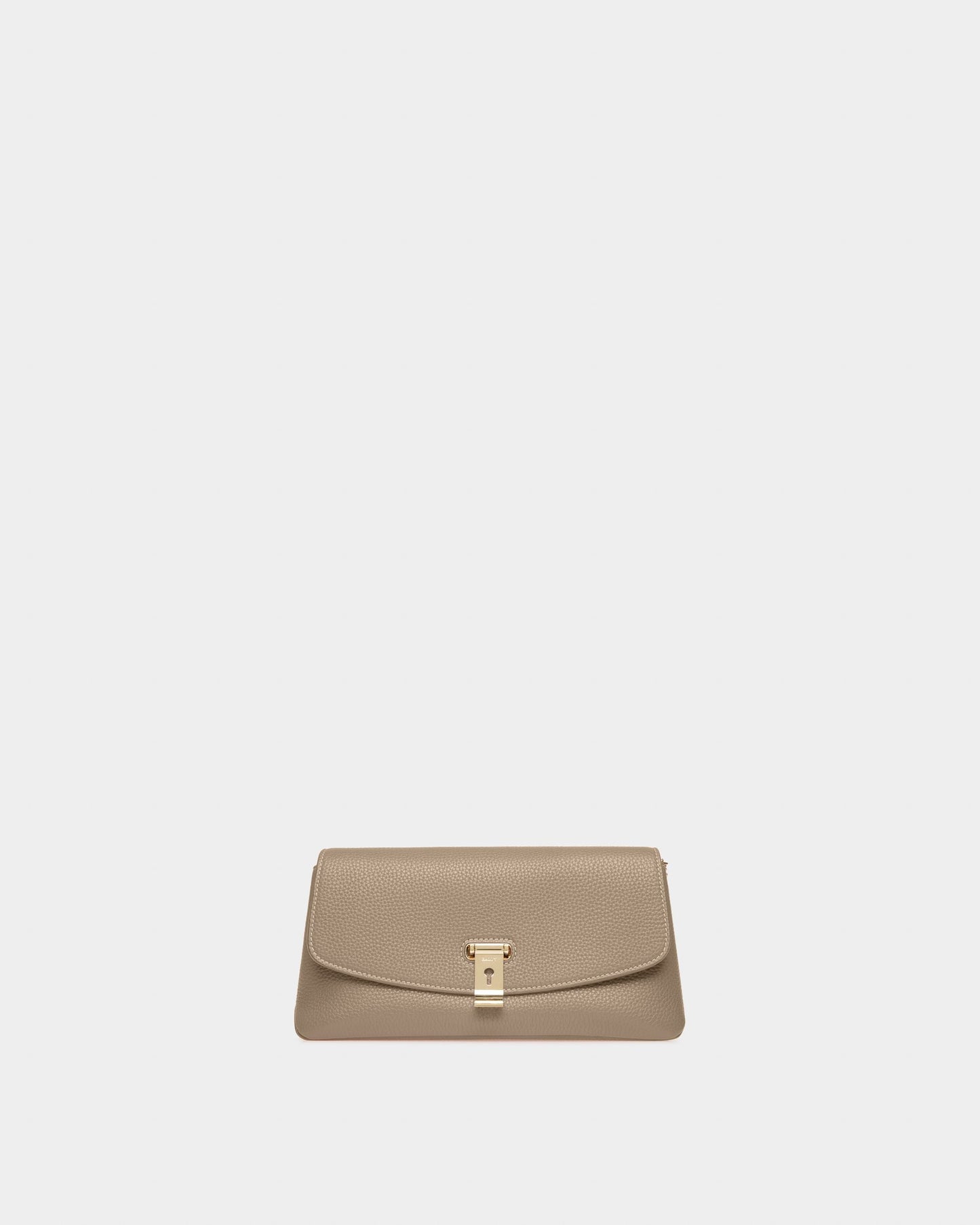 Leena Leather Minibag In Taupe