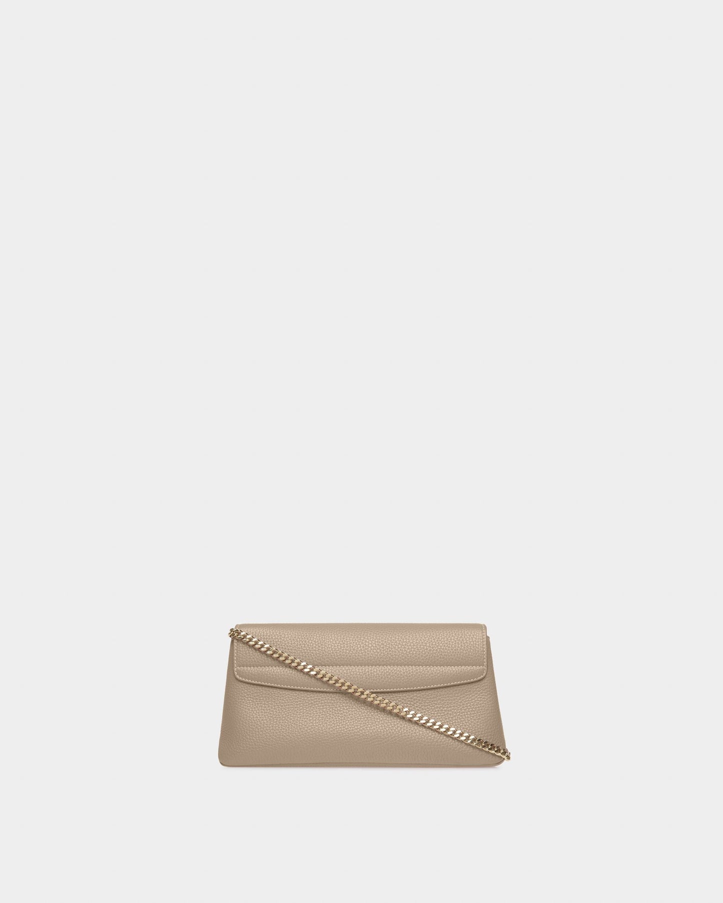 Leena Leather Minibag In Taupe