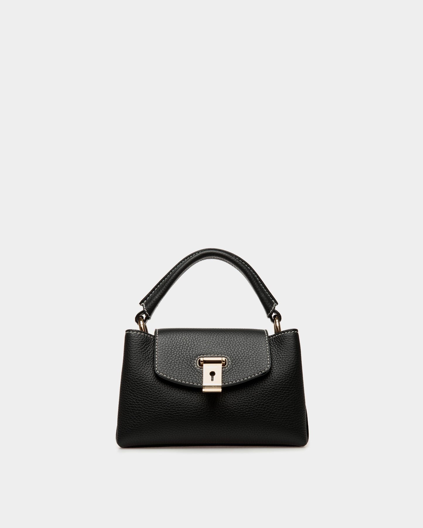 Layka XS Leather Minibag In Black