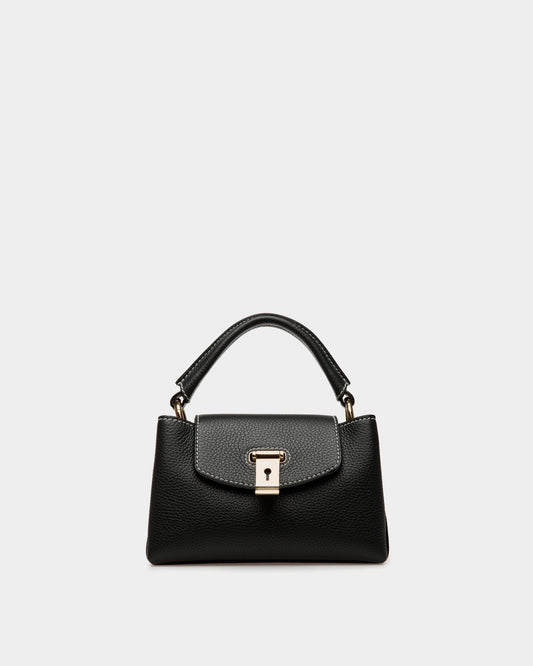 Layka XS Leather Minibag In Black