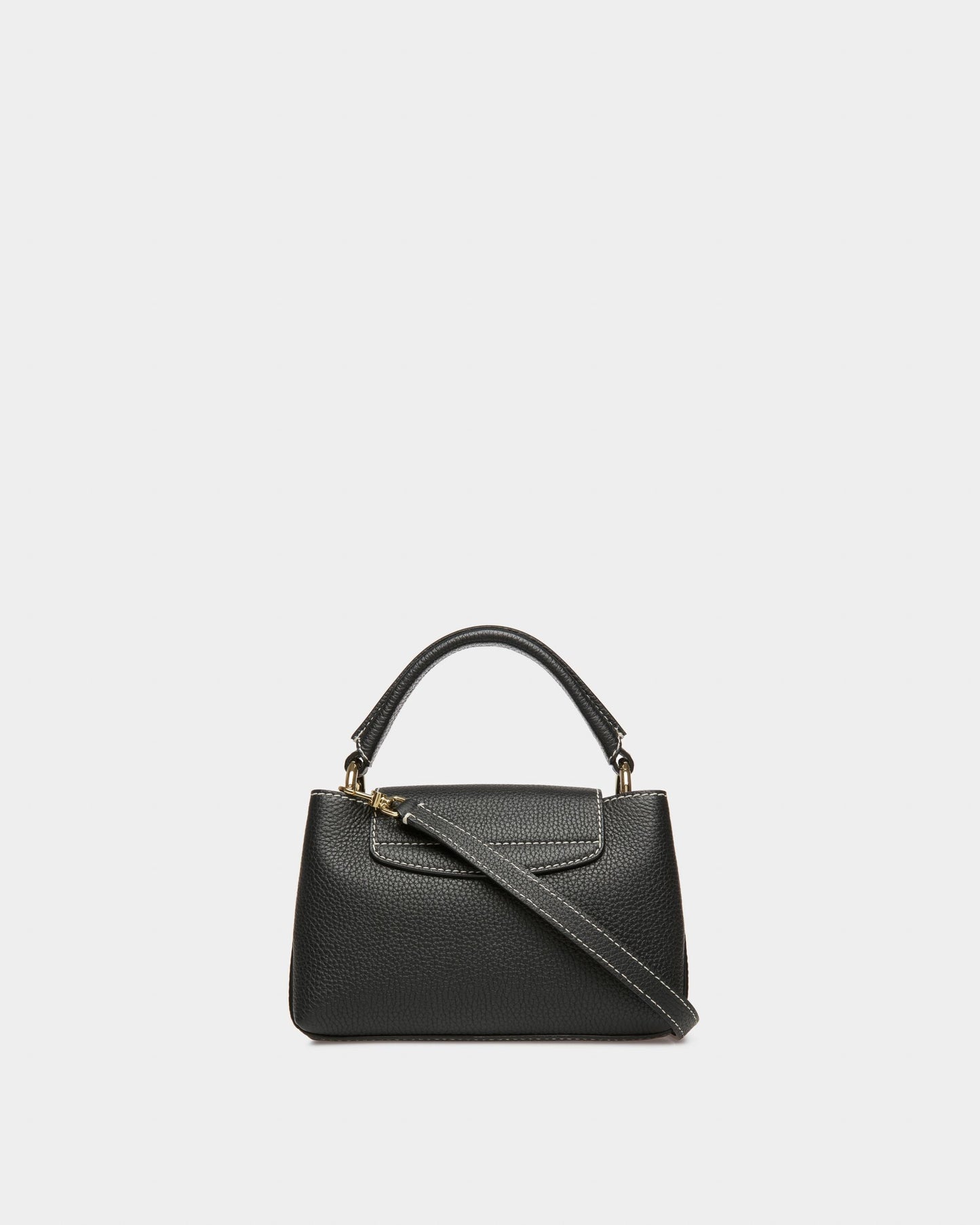 Layka XS Leather Minibag In Black