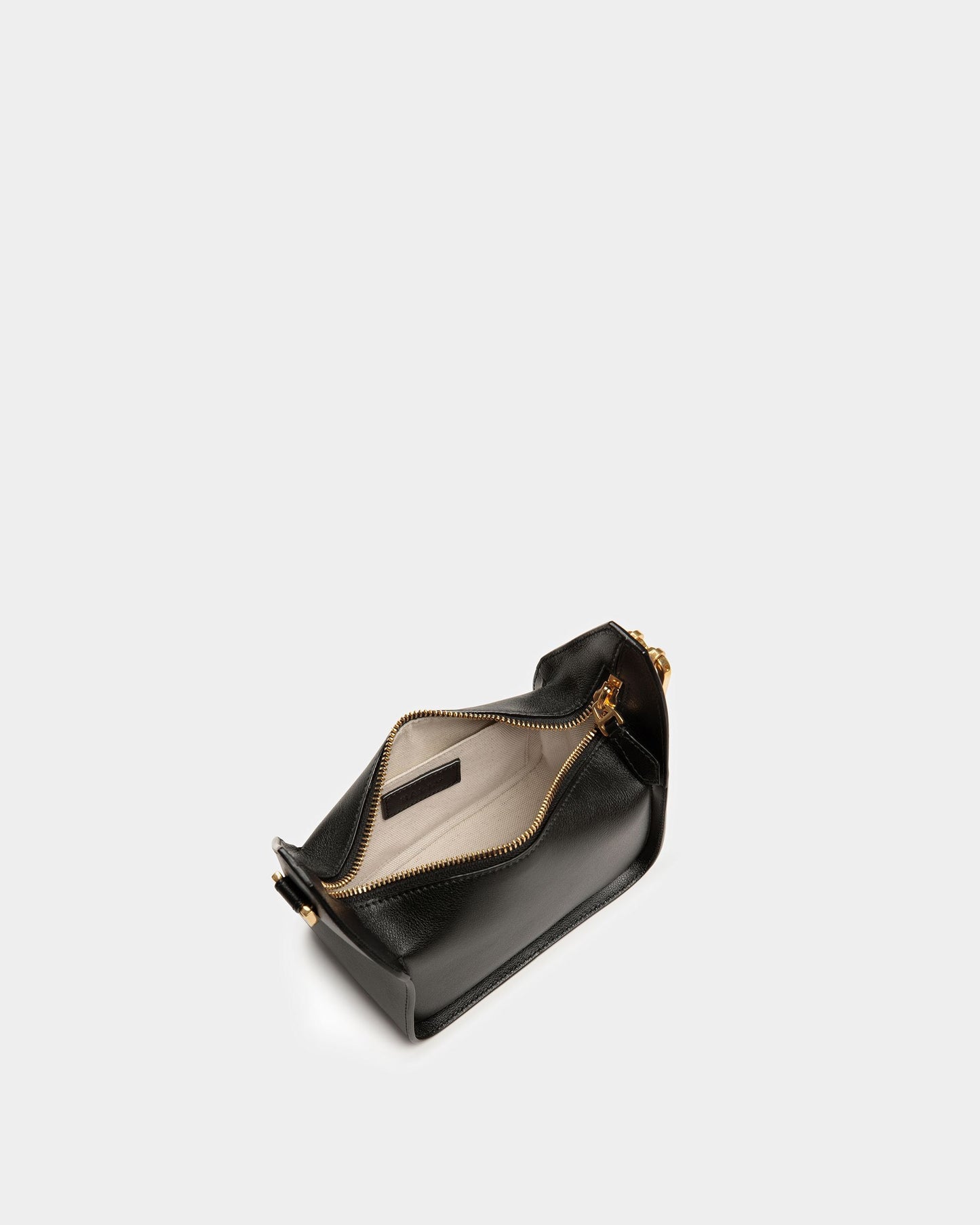 B-Hook XS Leather Minibag In Black