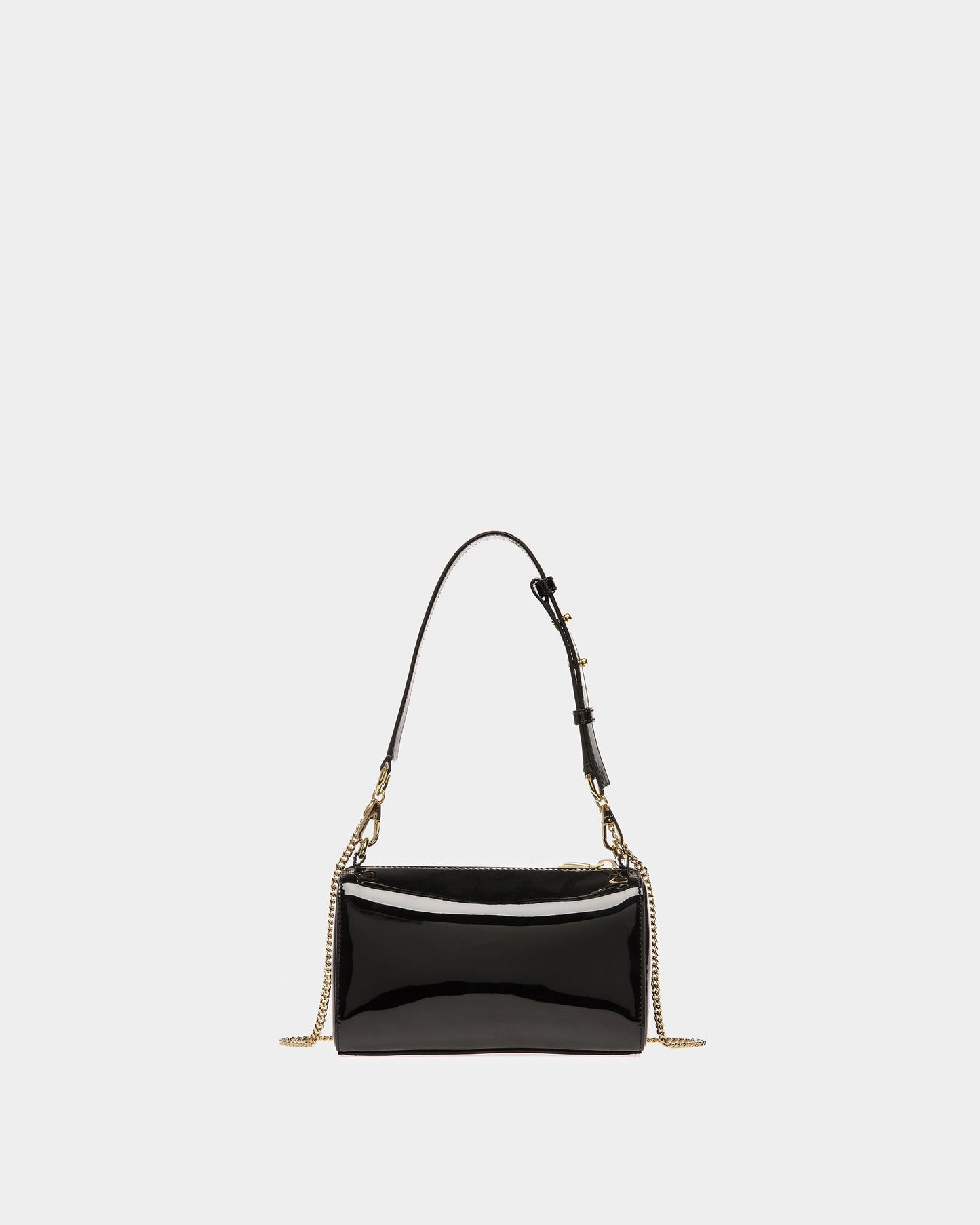 Emblem Rox Minibag | Women's Minibag | Black Leather | Bally | Still Life Back