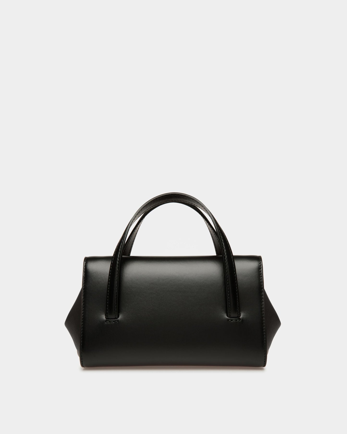 Baroque Minibag In Black Leather