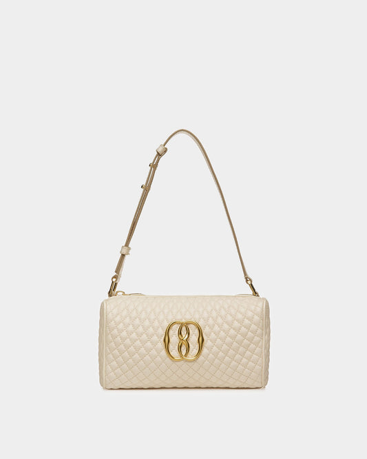 Emblem Minibag In Quilted Leather