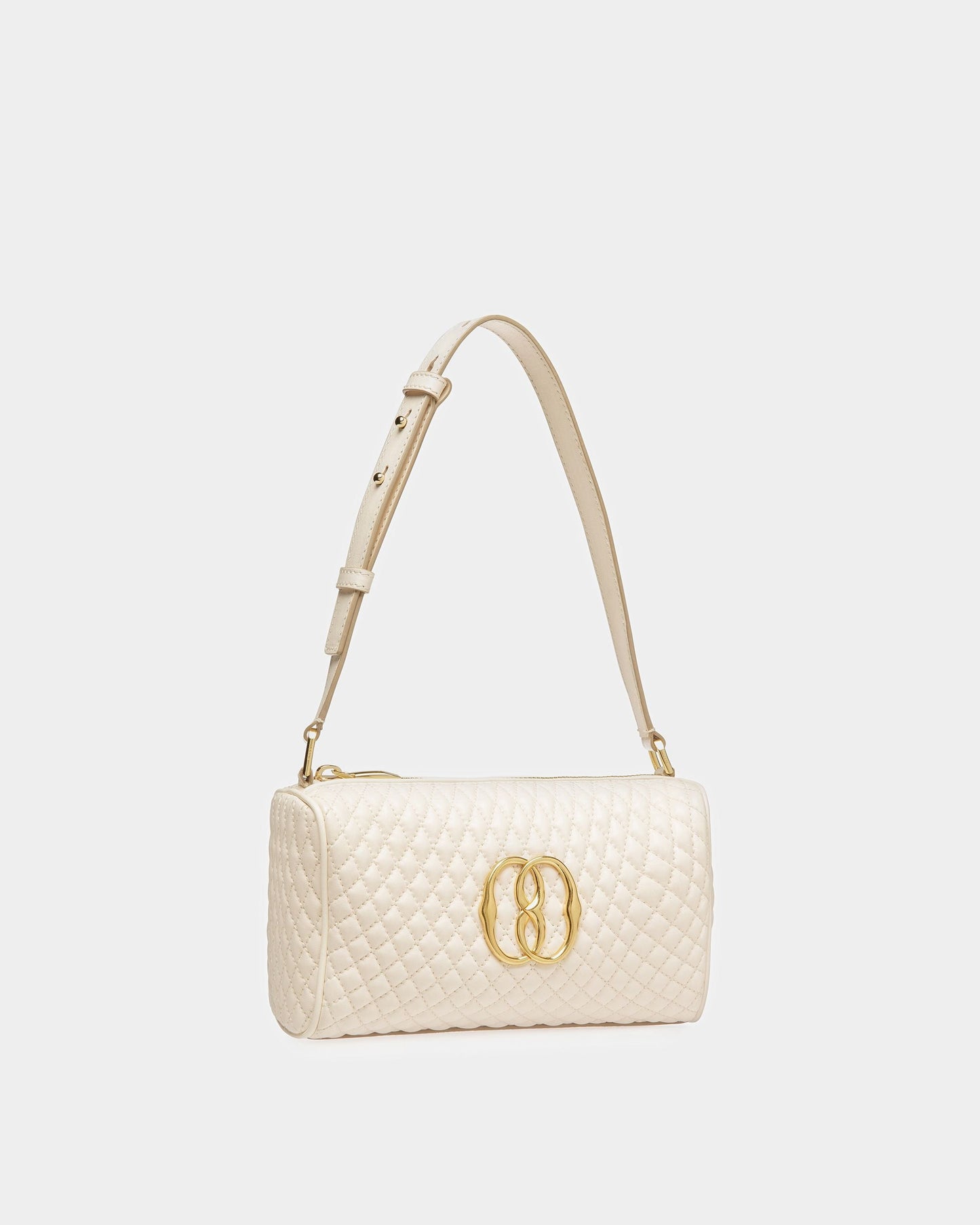Emblem Minibag In Quilted Leather