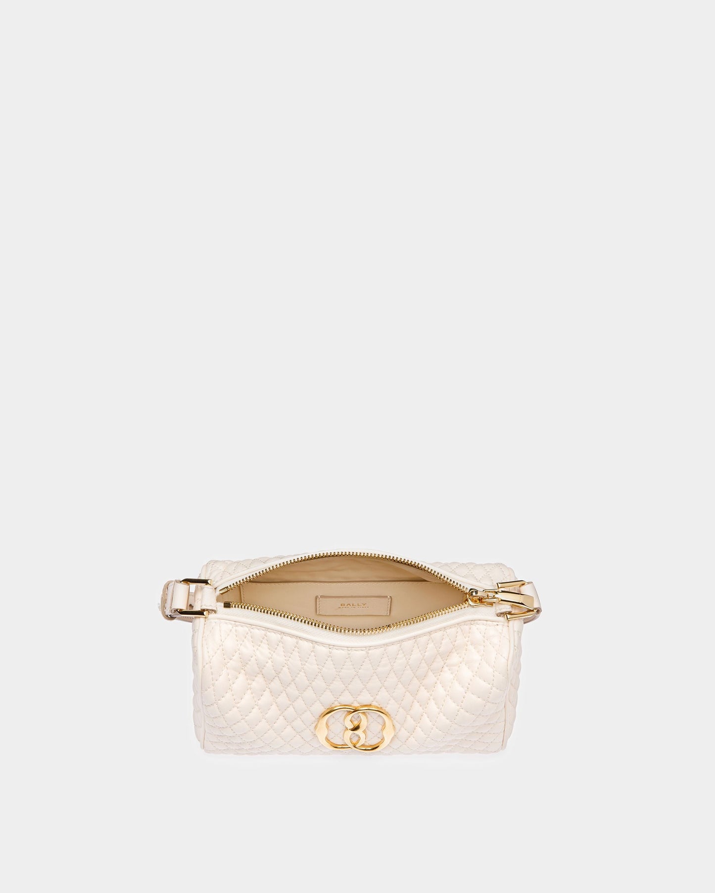 Emblem Minibag In Quilted Leather
