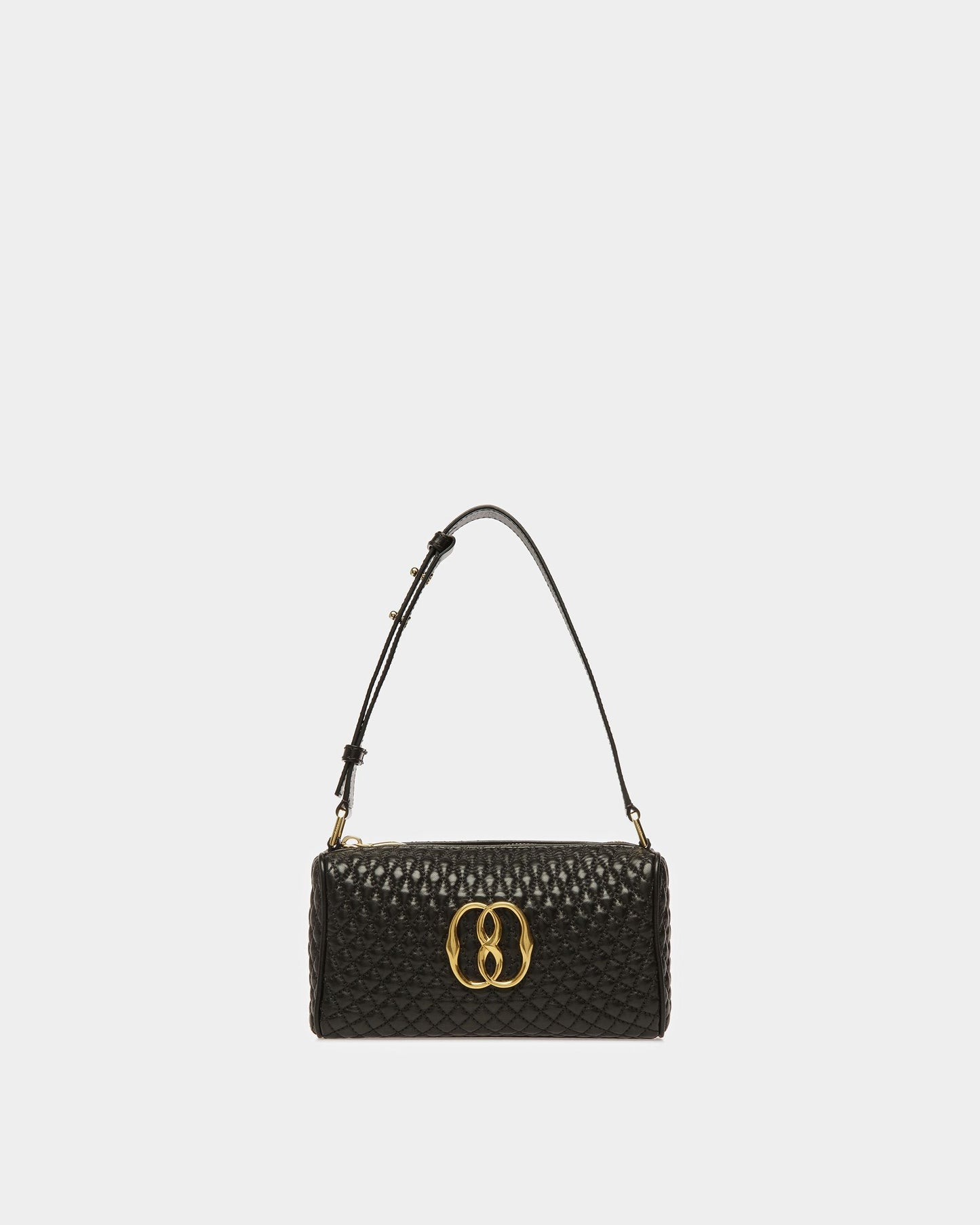 Emblem Minibag In Quilted Leather