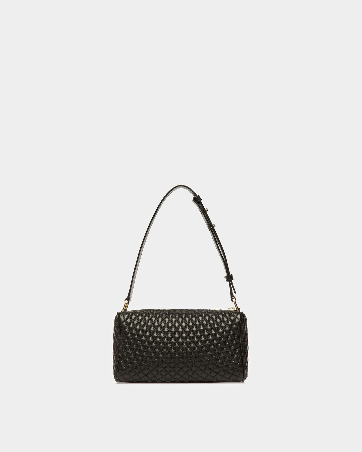 Emblem Minibag In Quilted Leather