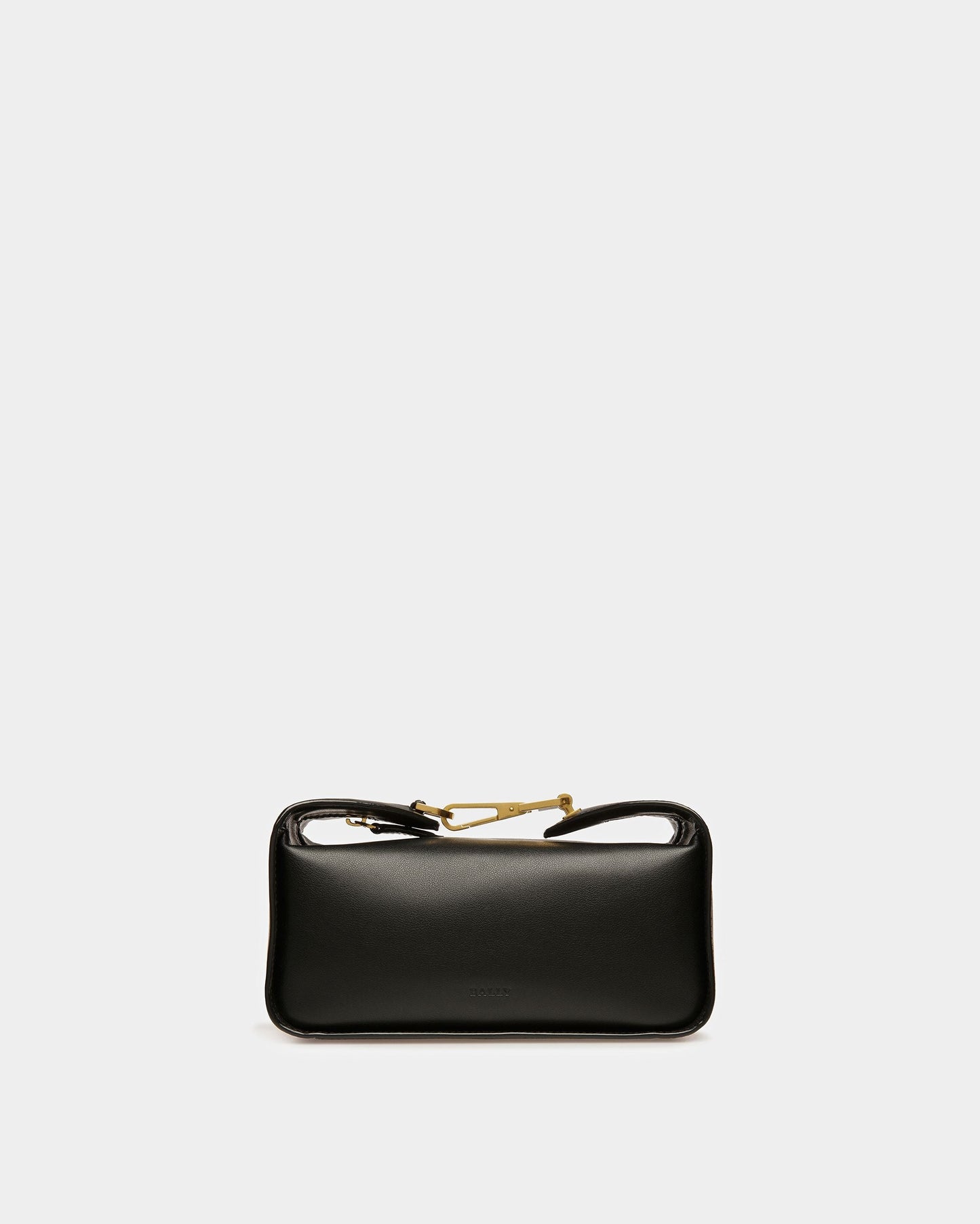 B-Hook Leather Shoulder Bag In Black