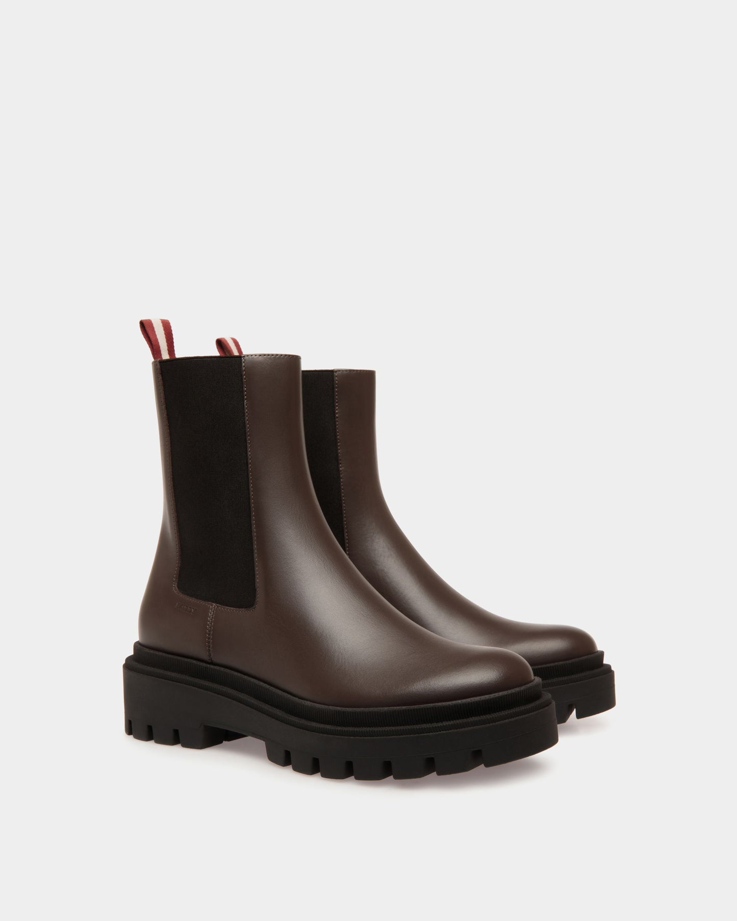 Bootie in Brown Leather