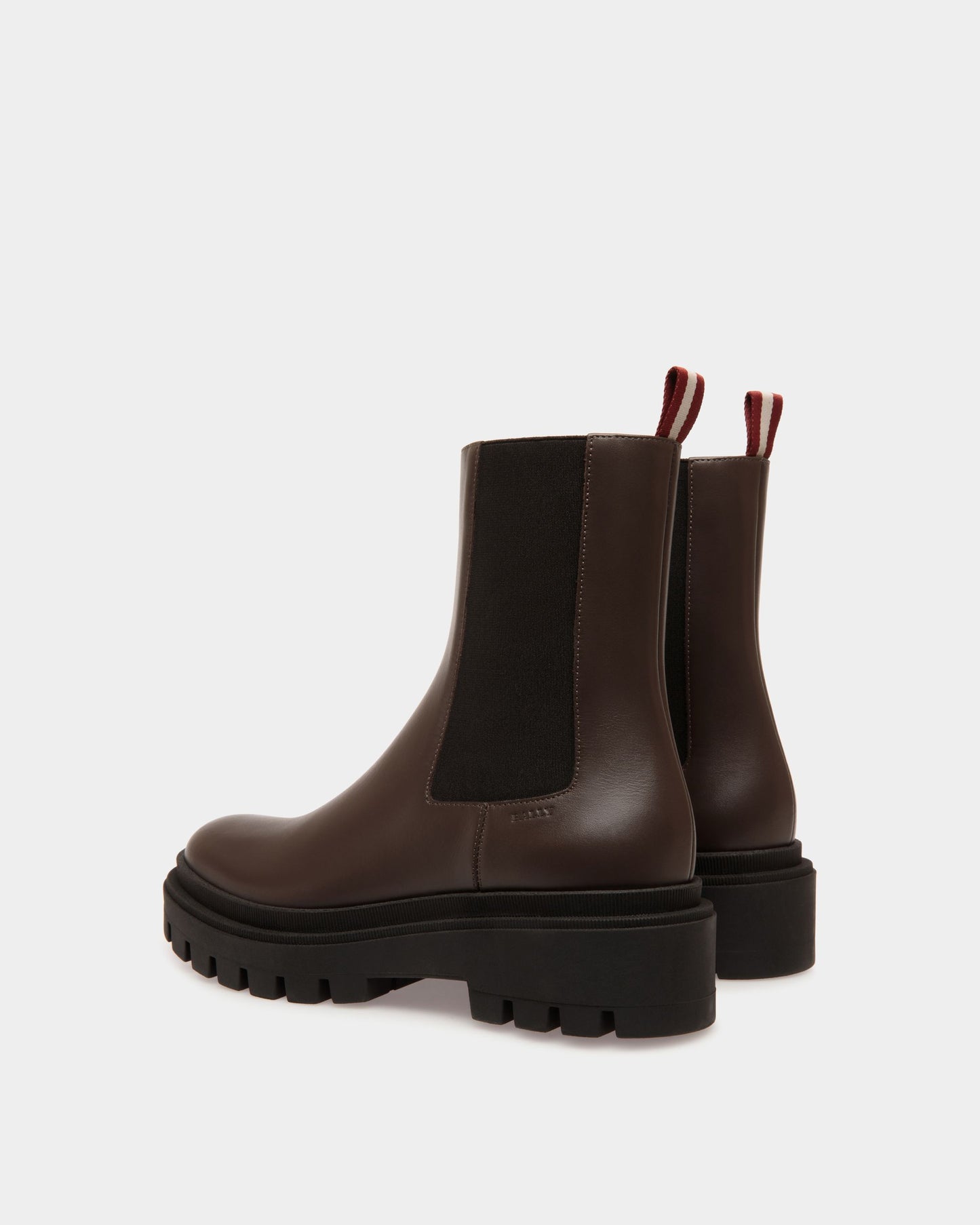 Bootie in Brown Leather