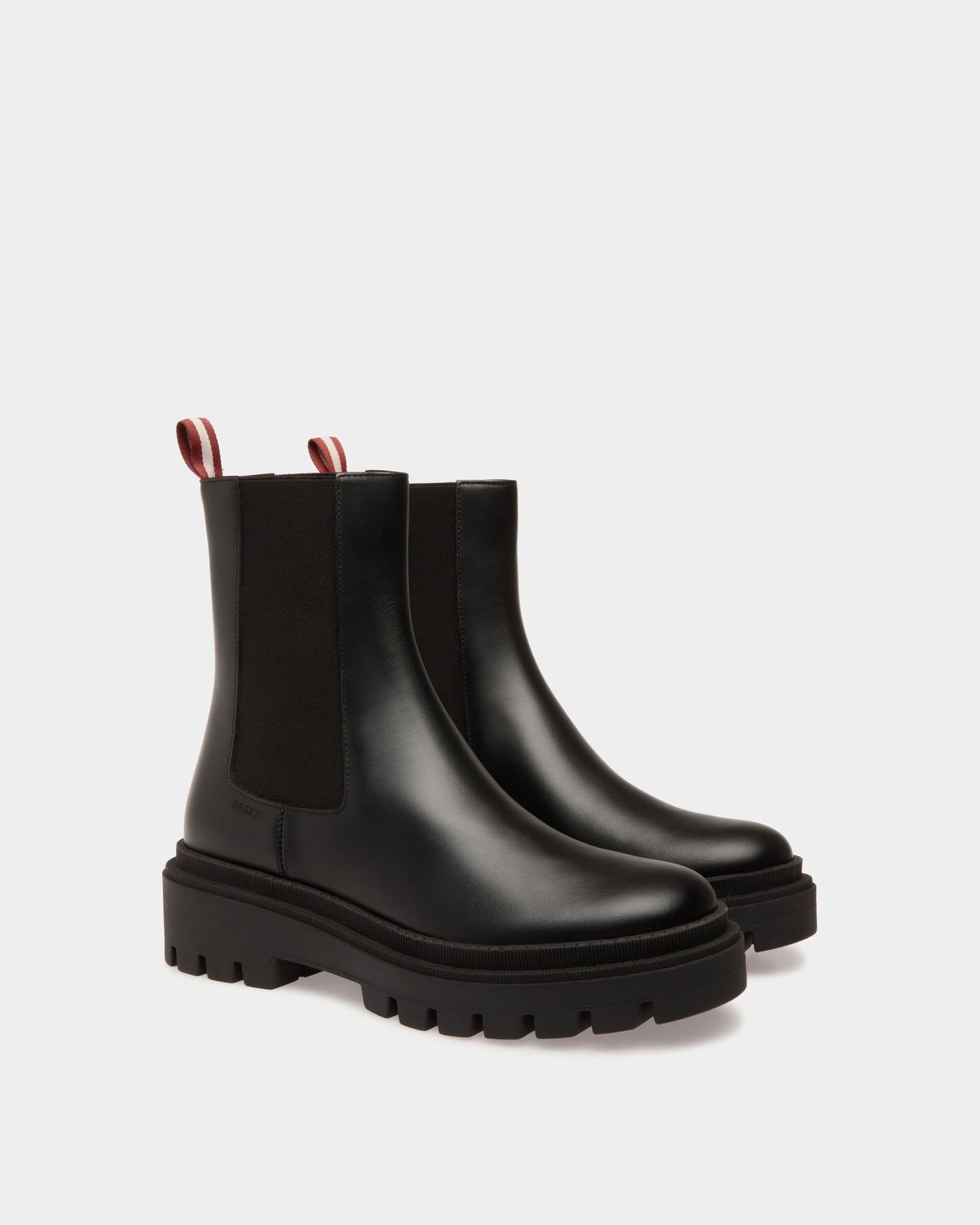 Bootie In Black Leather