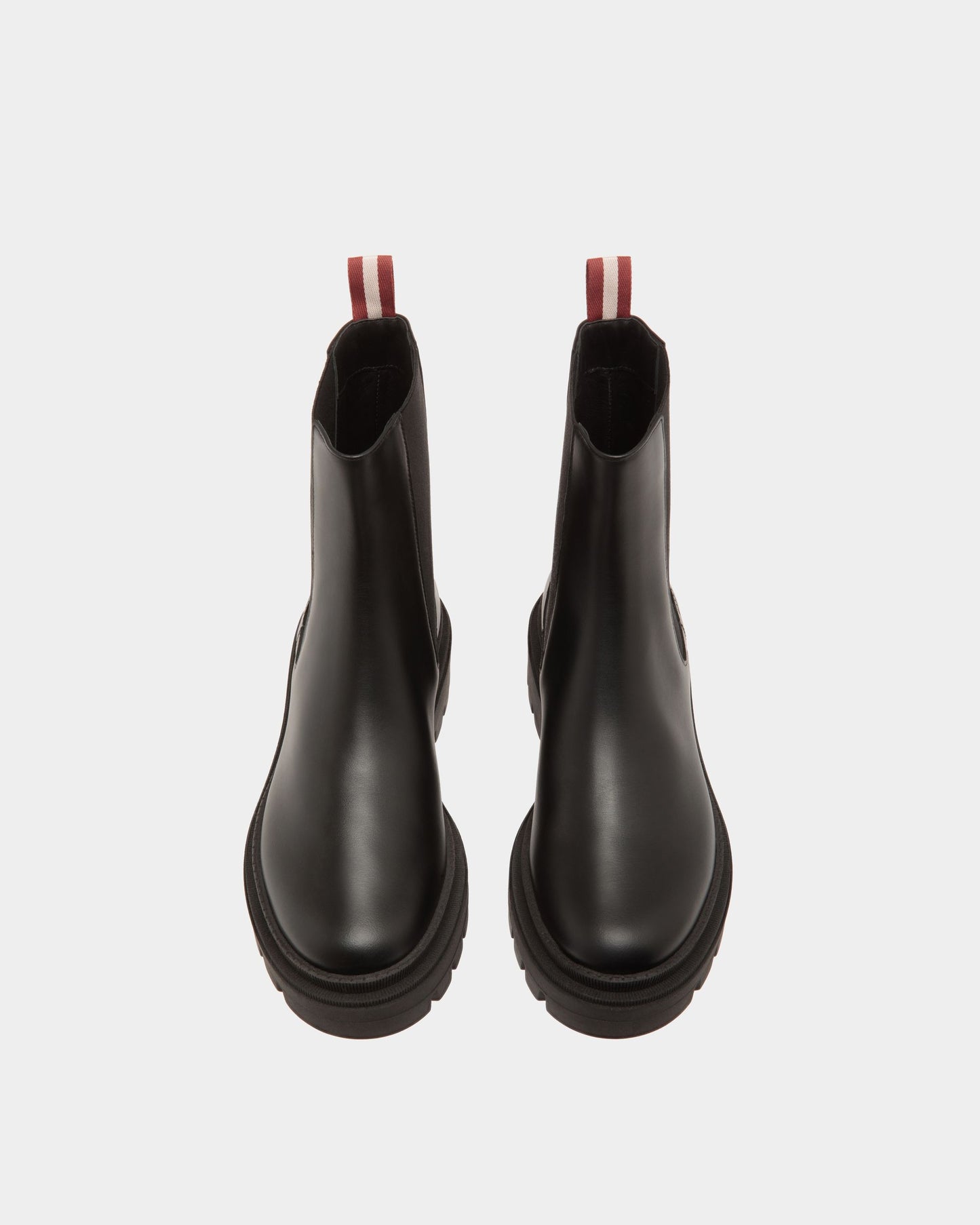Bootie In Black Leather