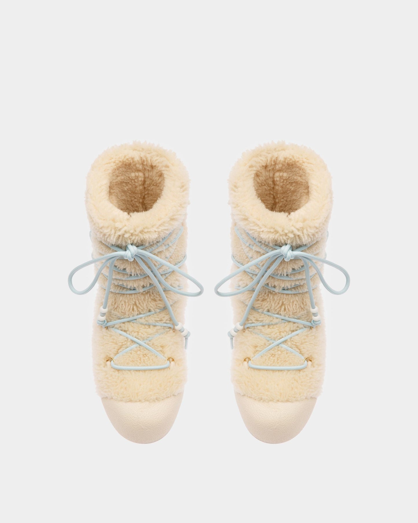 Curling Collection Boot in Natural Shearling