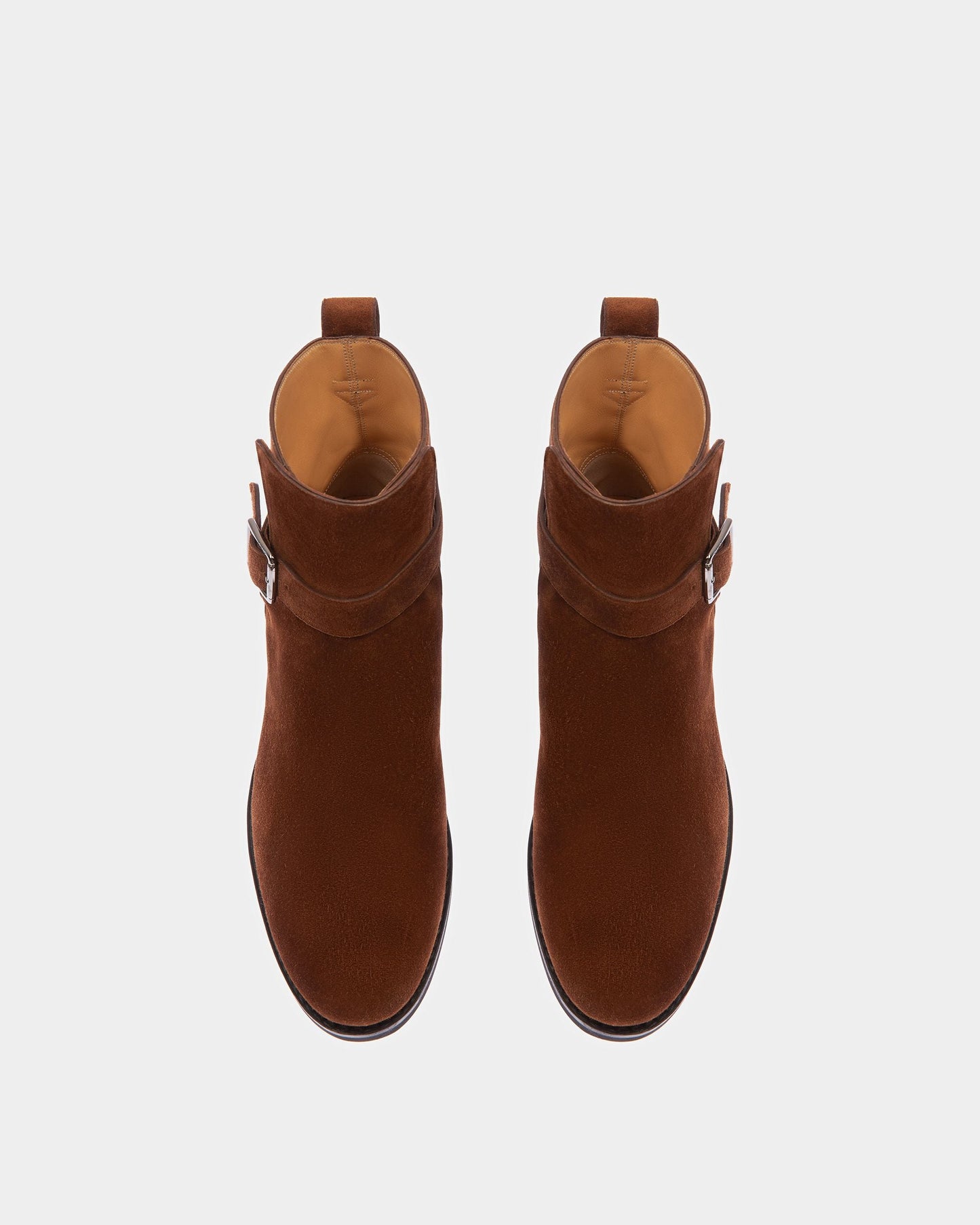 Filly Leather Boots In Brown