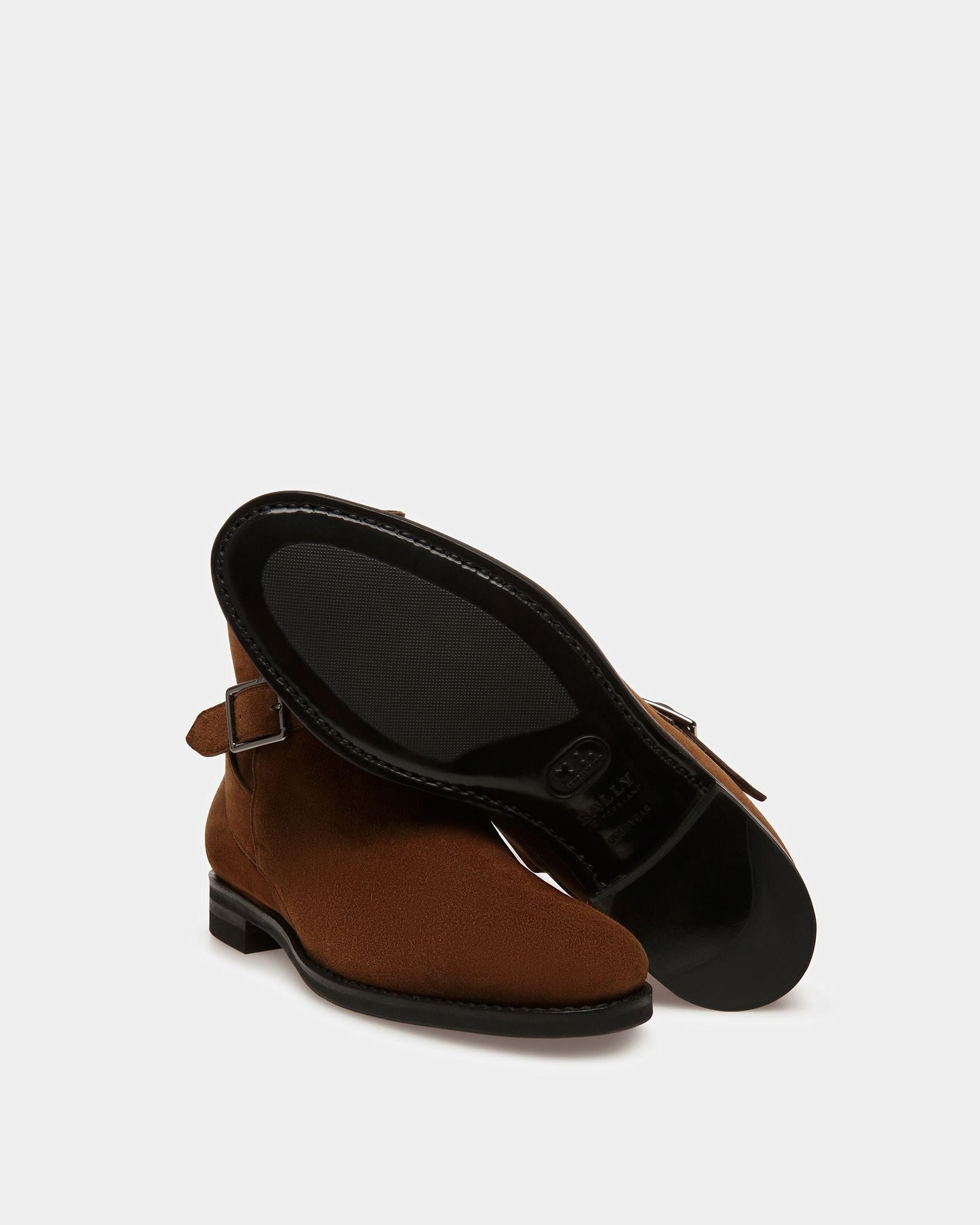 Filly Leather Boots In Brown