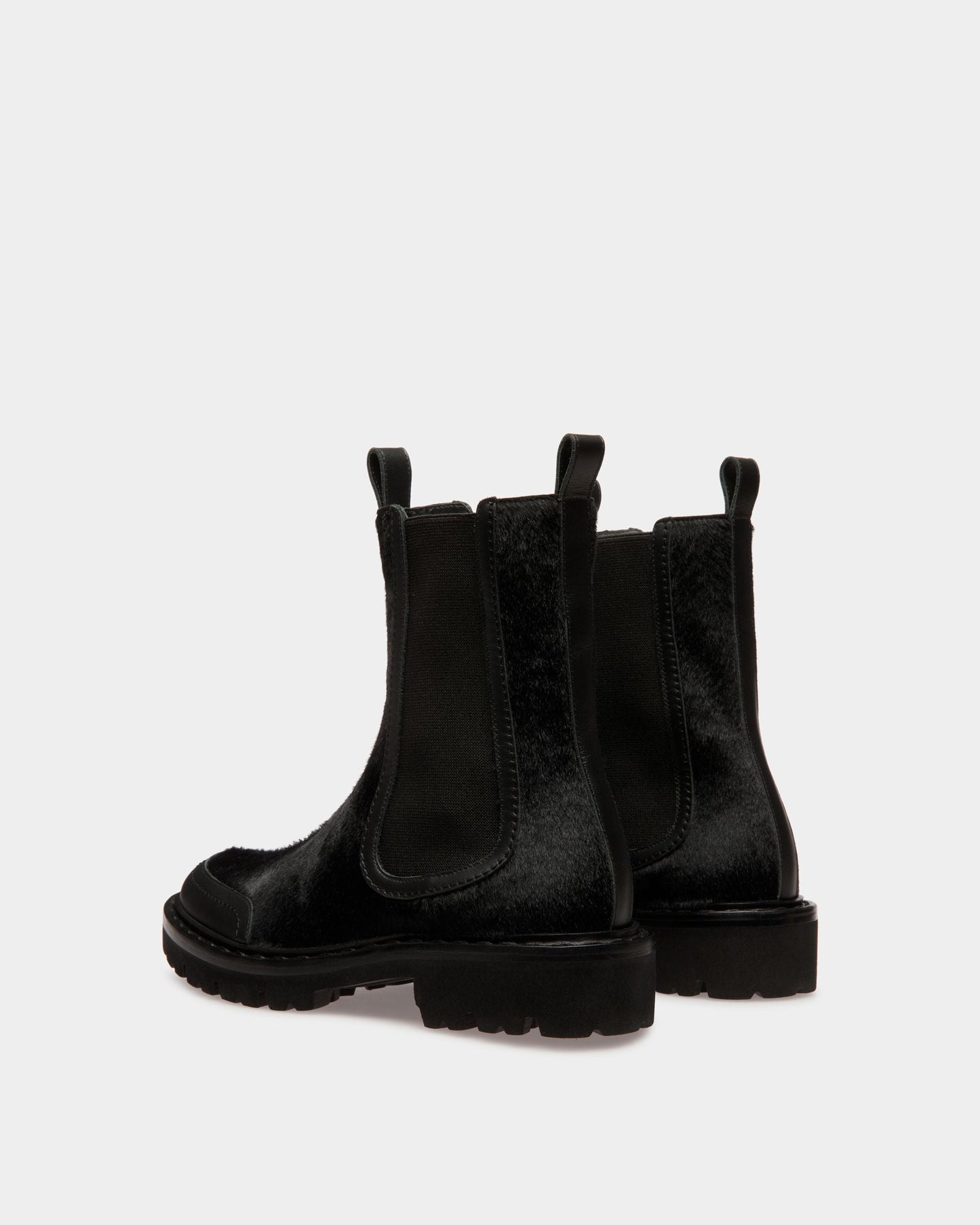 Nalyna | Women's Boots | Black Leather | Bally | Still Life 3/4 Back