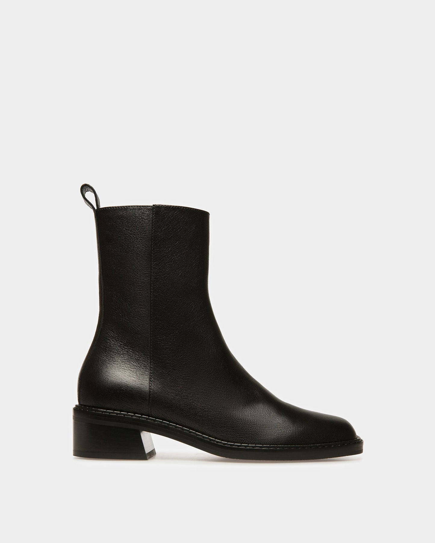 Austine Leather Boots In Black