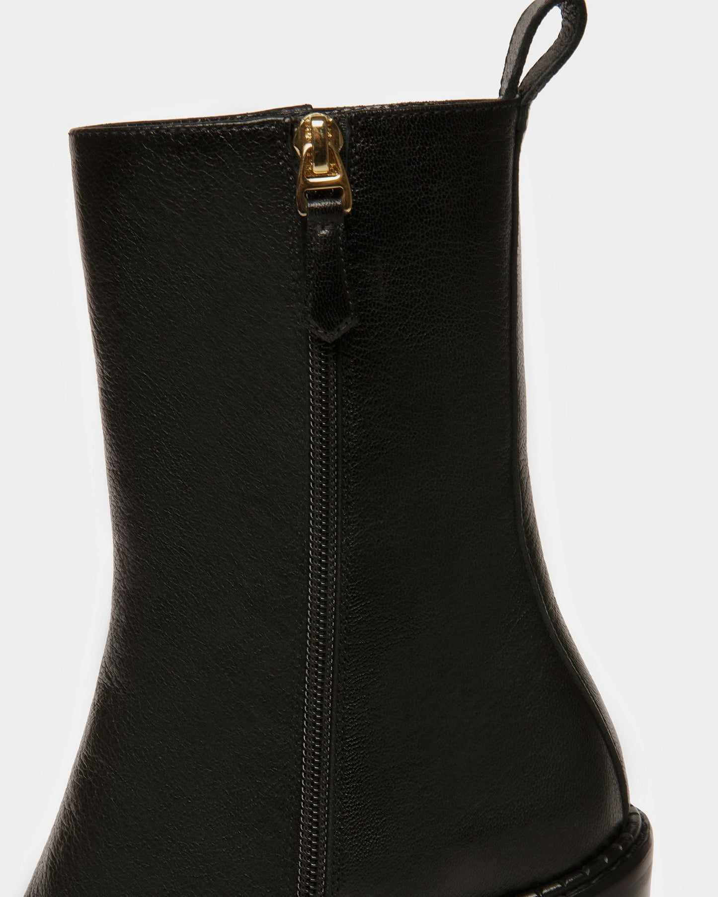 Austine Leather Boots In Black